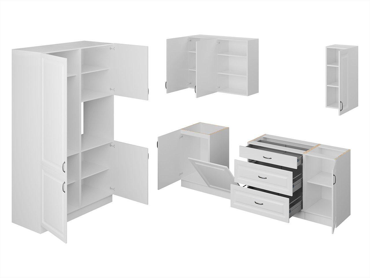 Moduláris konyha szett Retro White 149