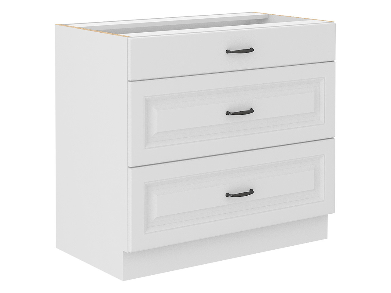 Moduláris szekrény fiókokkal Retro White 120