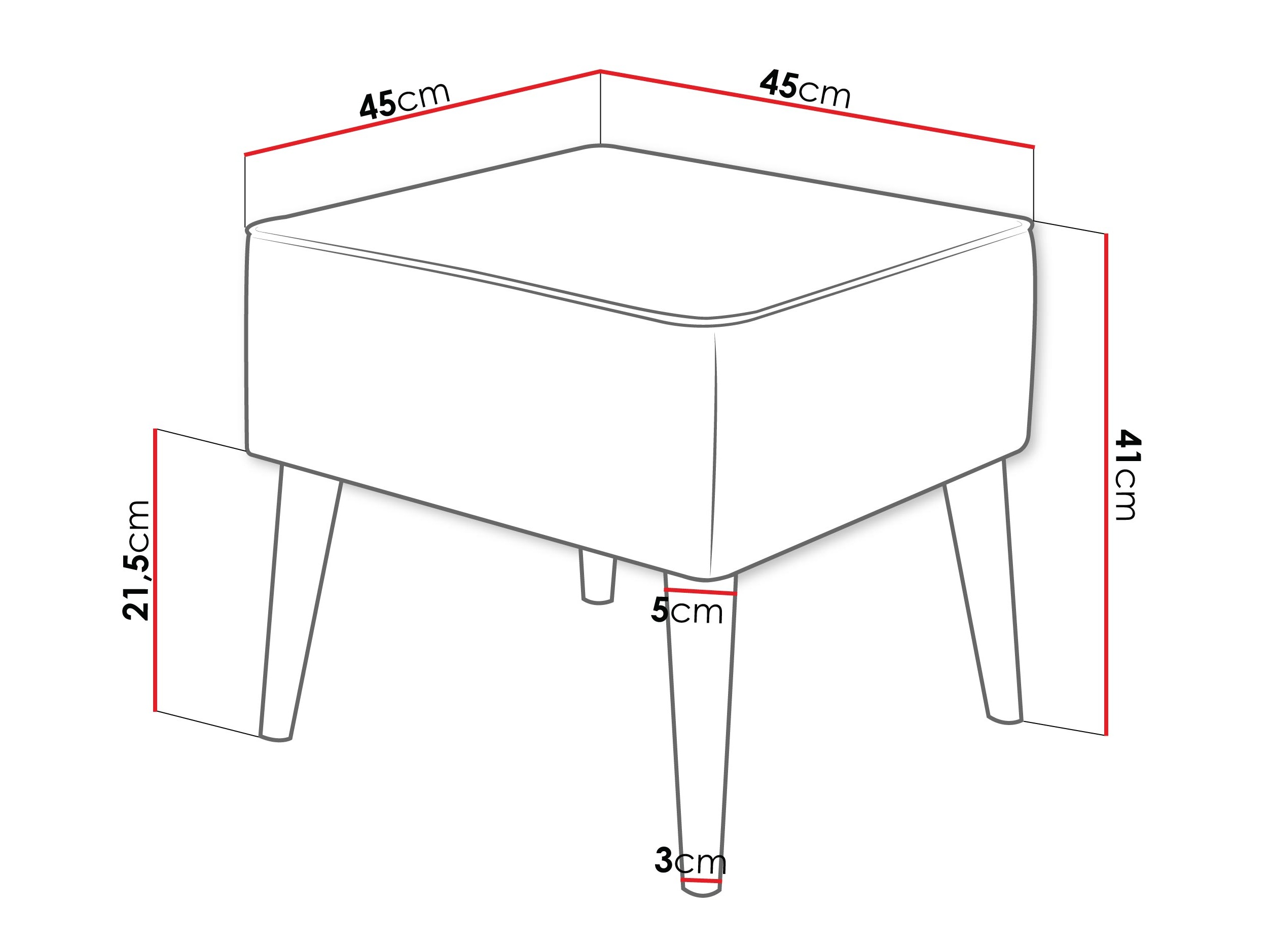 Puff Comfivo Ulmus V (Lambi 04)