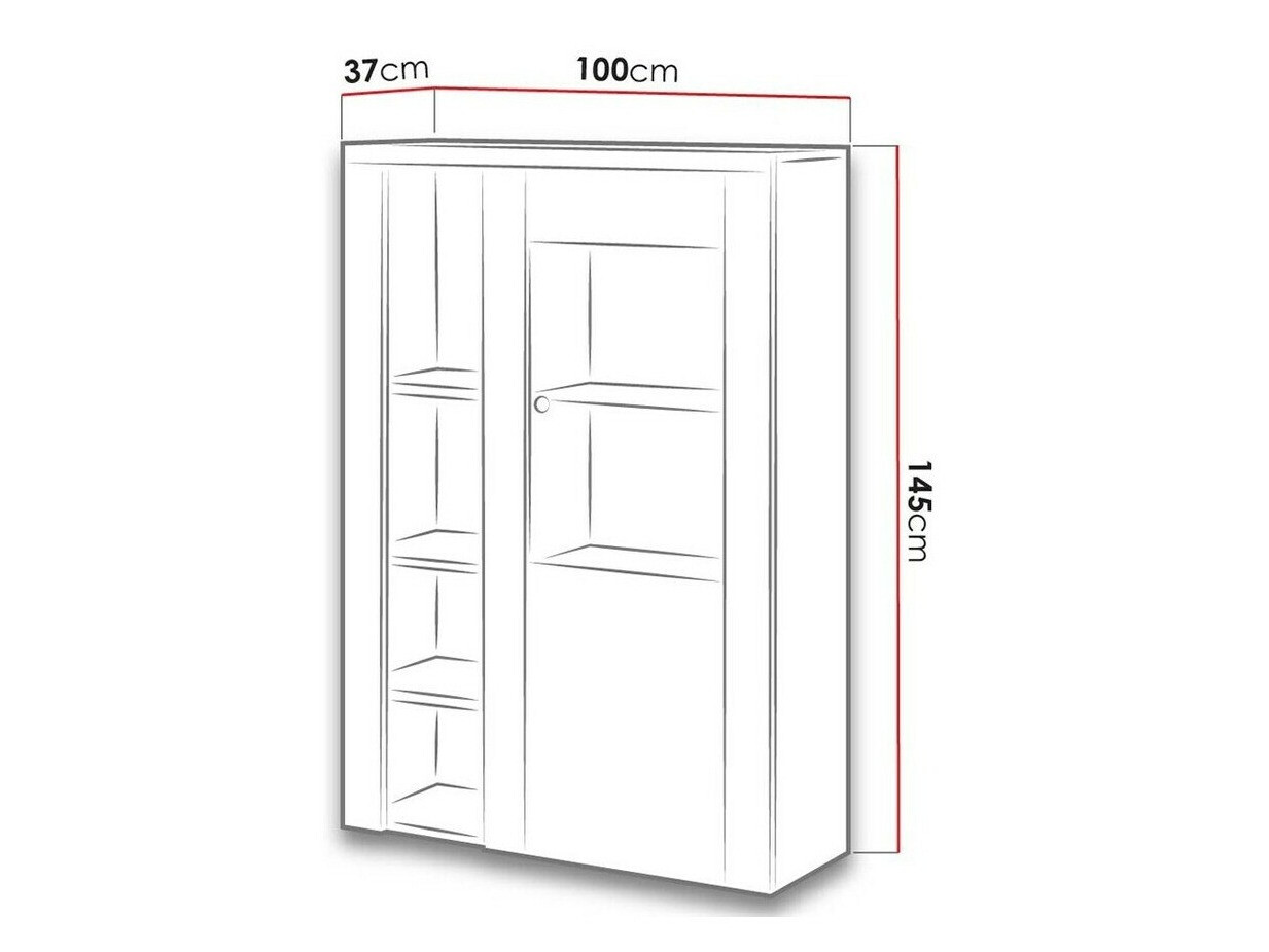 Könyvespolc SH11424