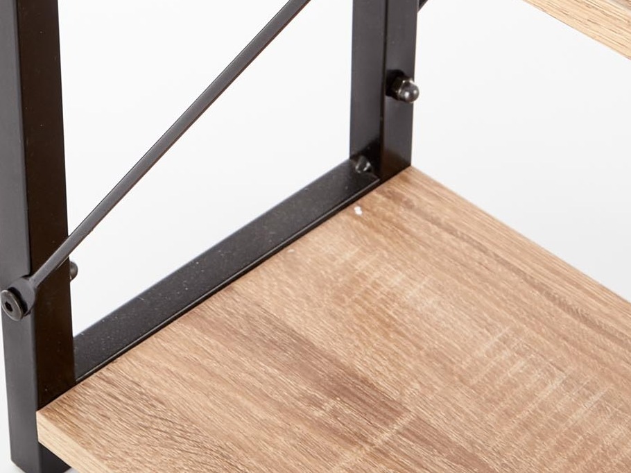 Íróasztal Houston 1888 (Sonoma tölgy + Fekete)