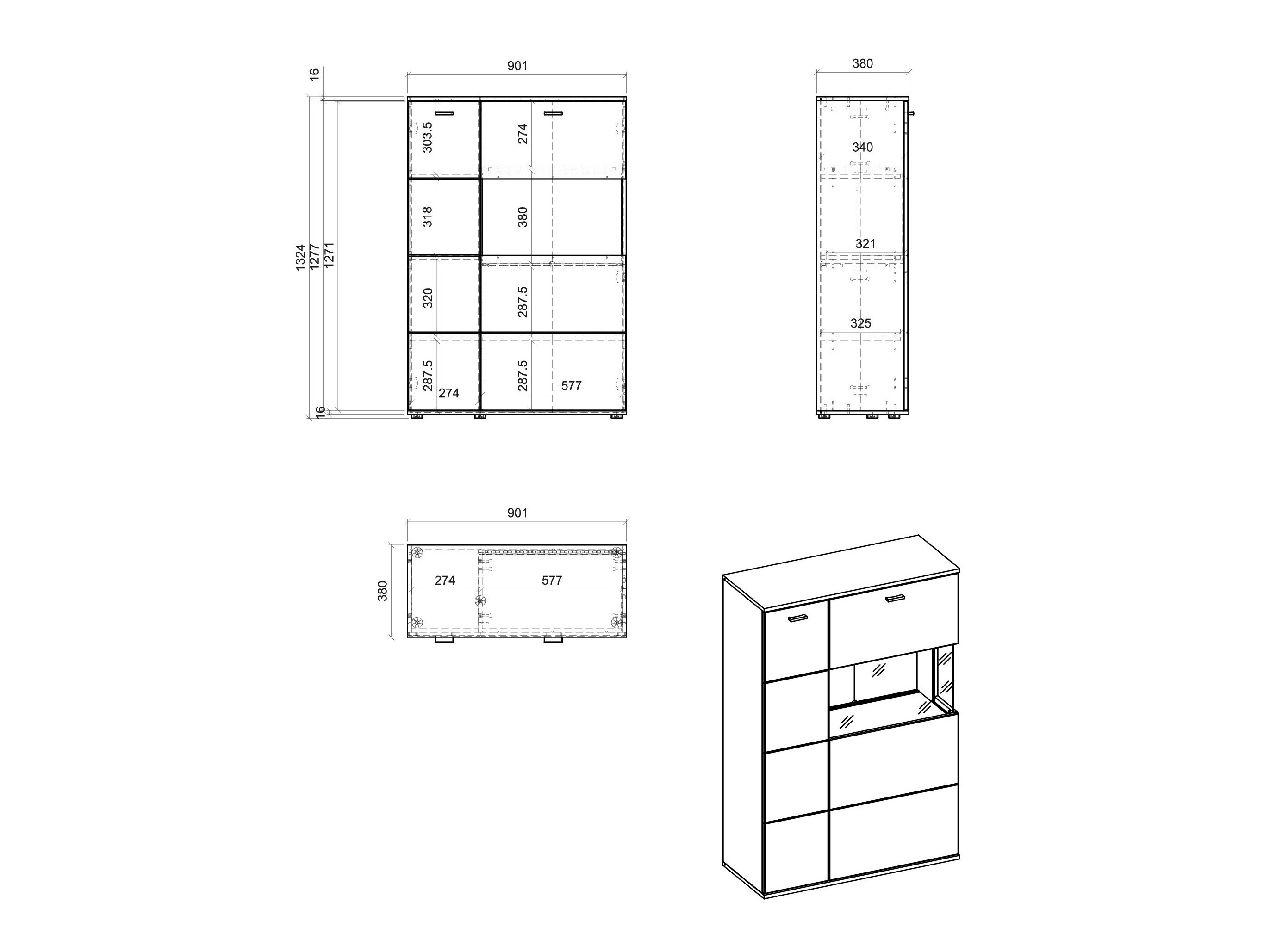 Nappali szett Alnue 107