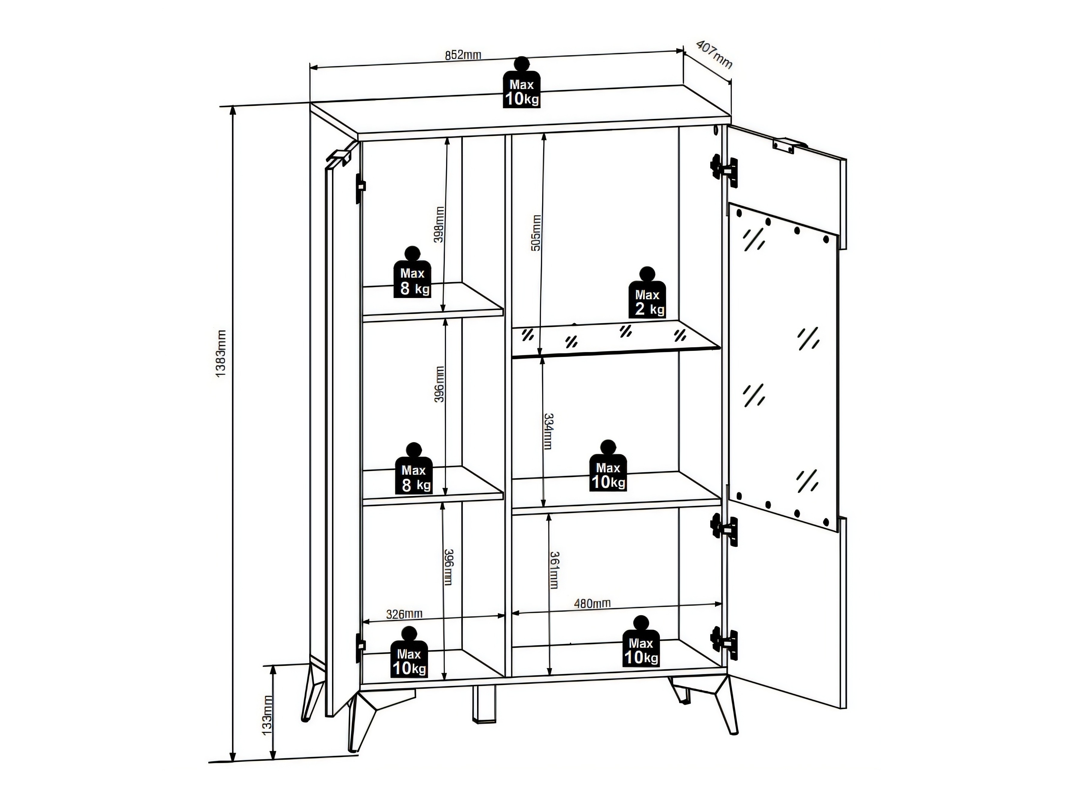 Szekrény Ruvmeli 101