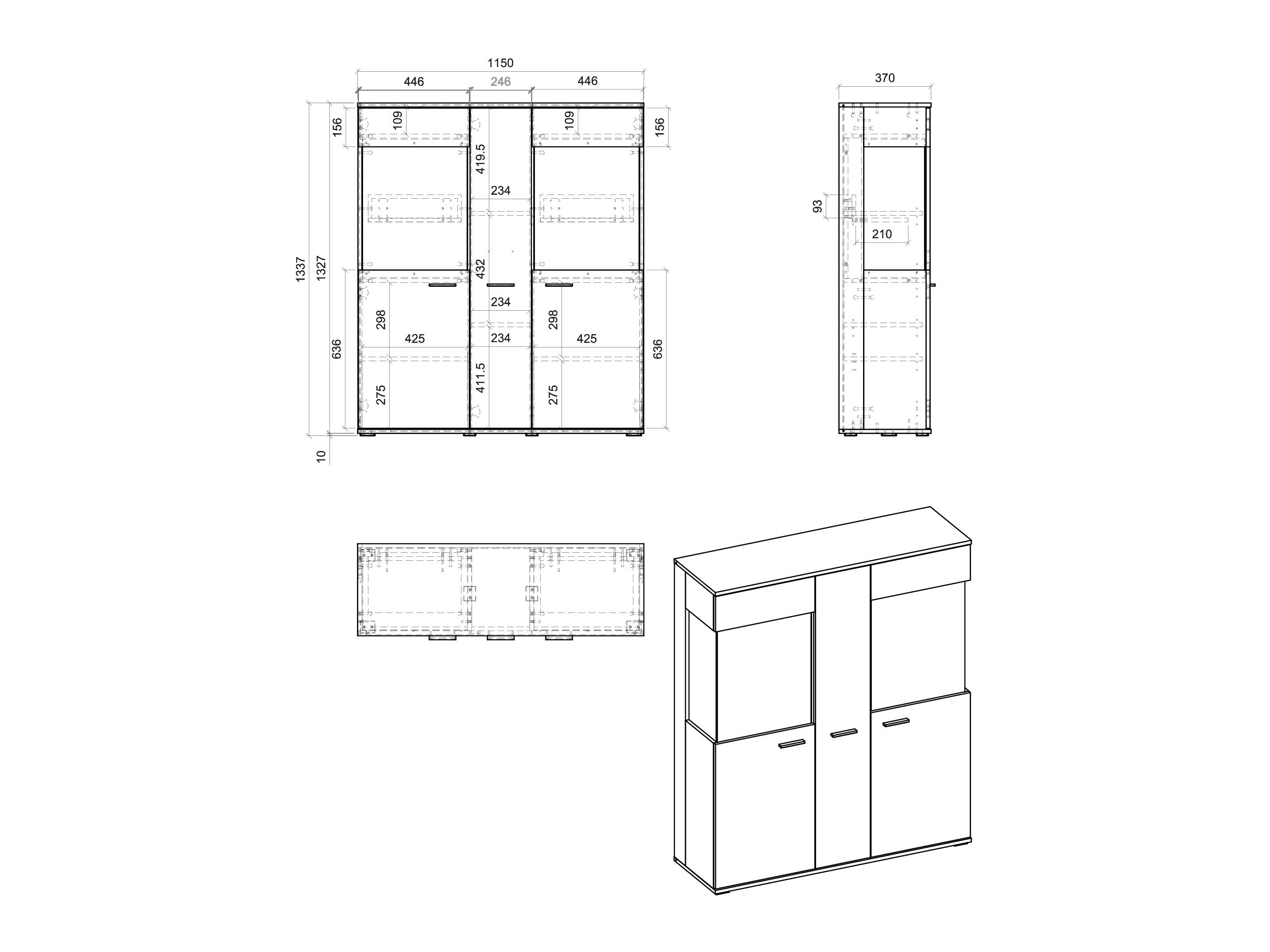 Szekrény Salsalo 102
