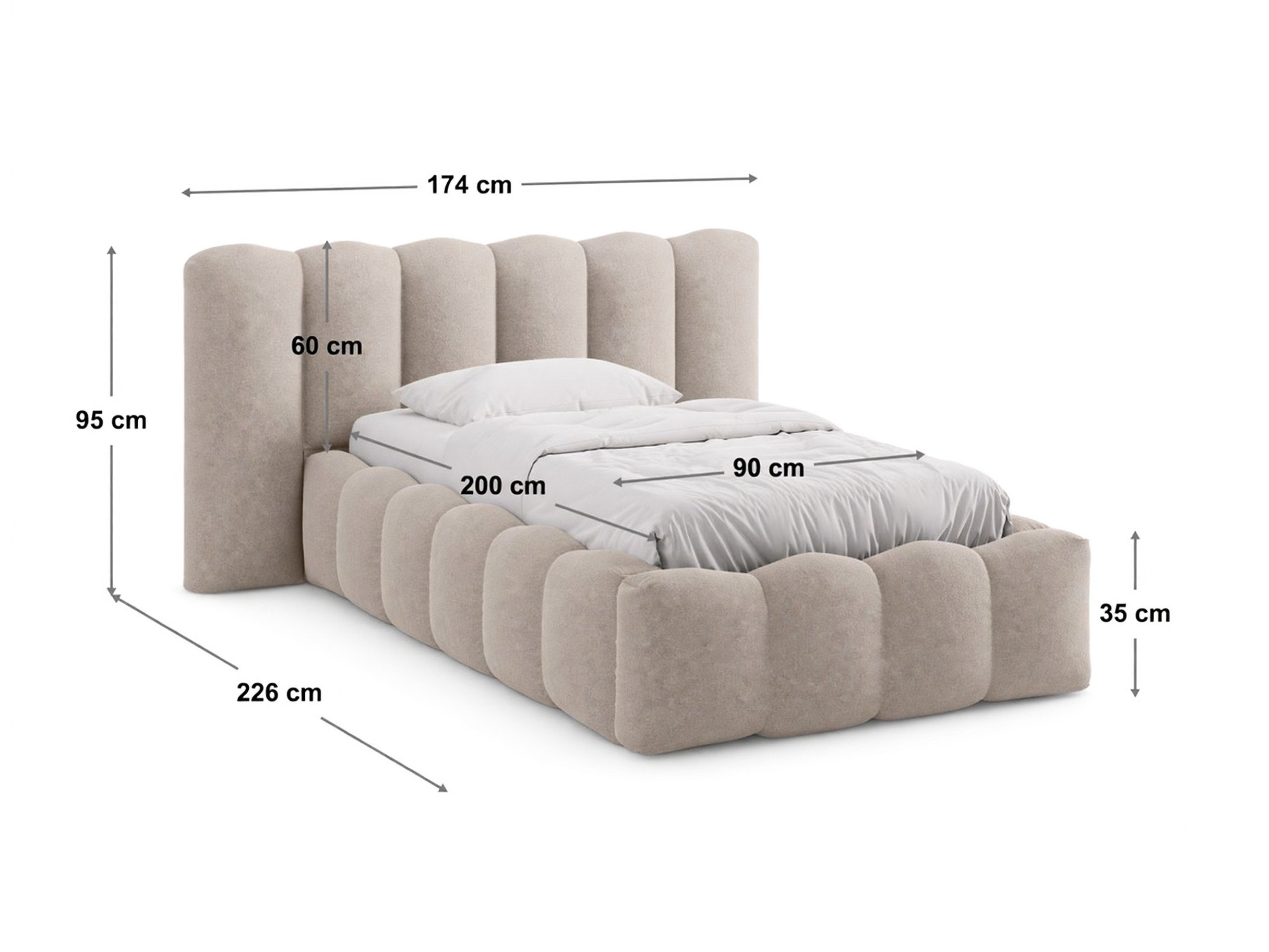 Ágy Cirleve 113 (Paris Teja)