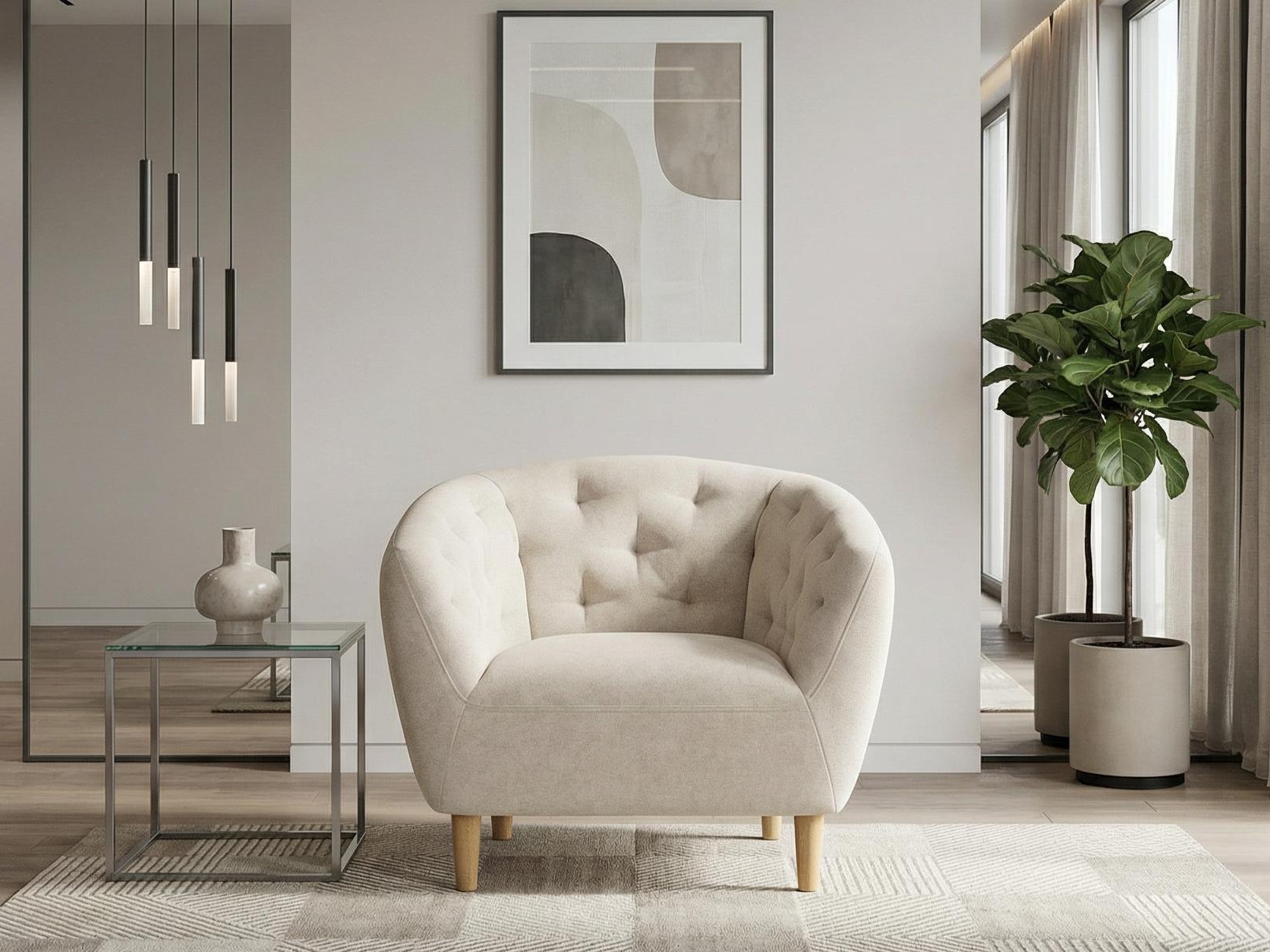 Chesterfield fotel Norsica 1054