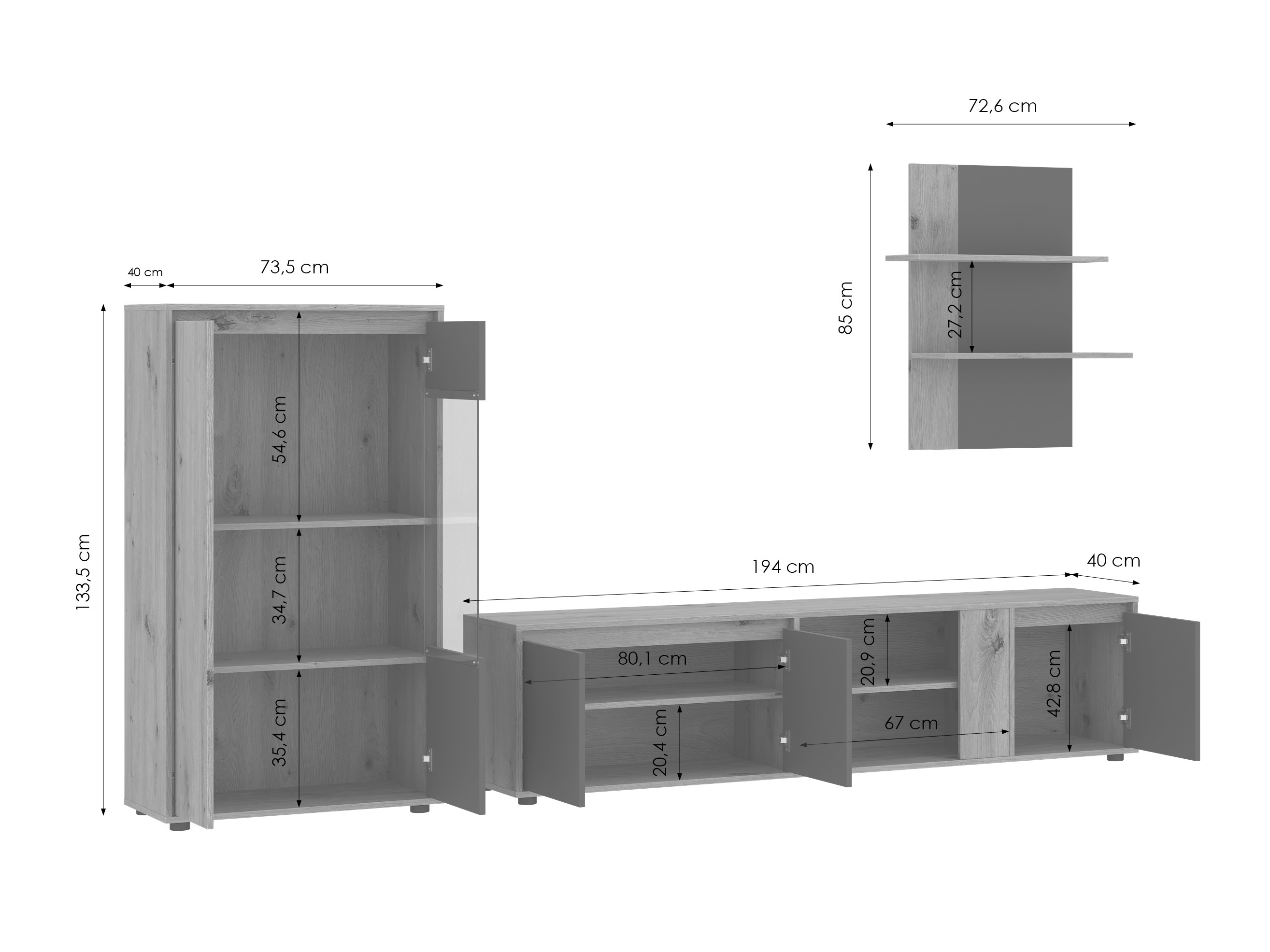 Nappali szett Ontario 226