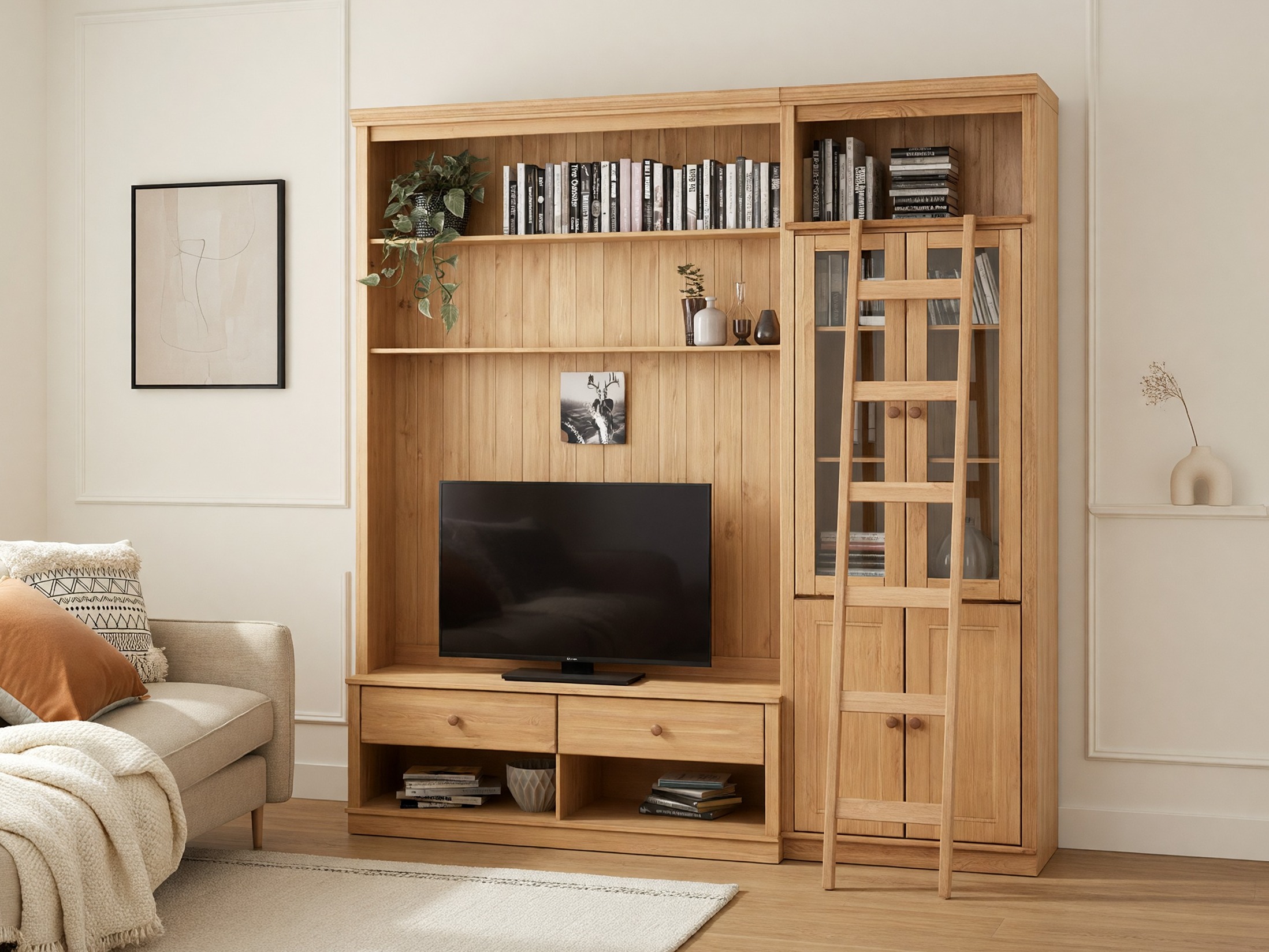 Nappali szett Saltoro 125 (Világosbarna)