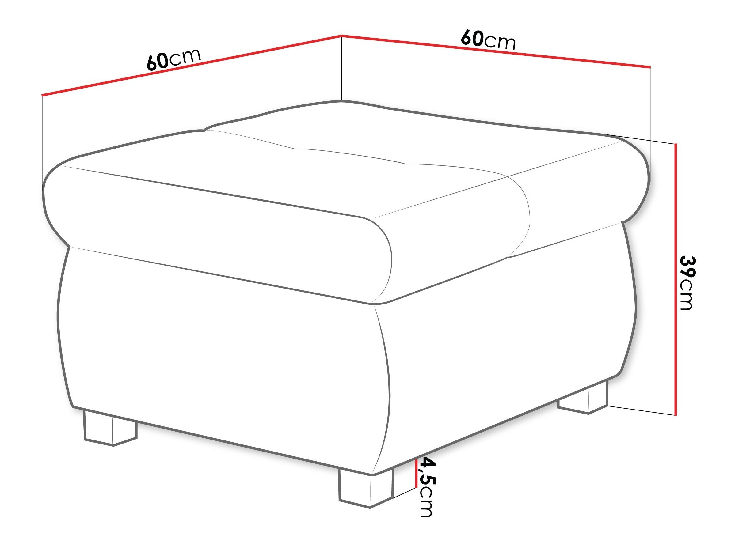 Puff Comfivo Nitor (Venus Velvet 2932)