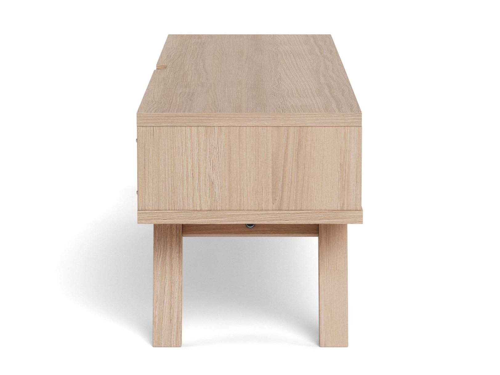 TV-állvány Norsica Albene 110 (Fehérített tölgy)