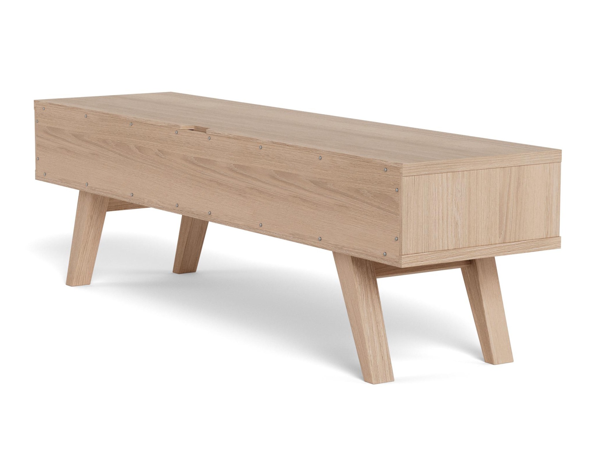 TV-állvány Norsica Albene 110 (Fehérített tölgy)