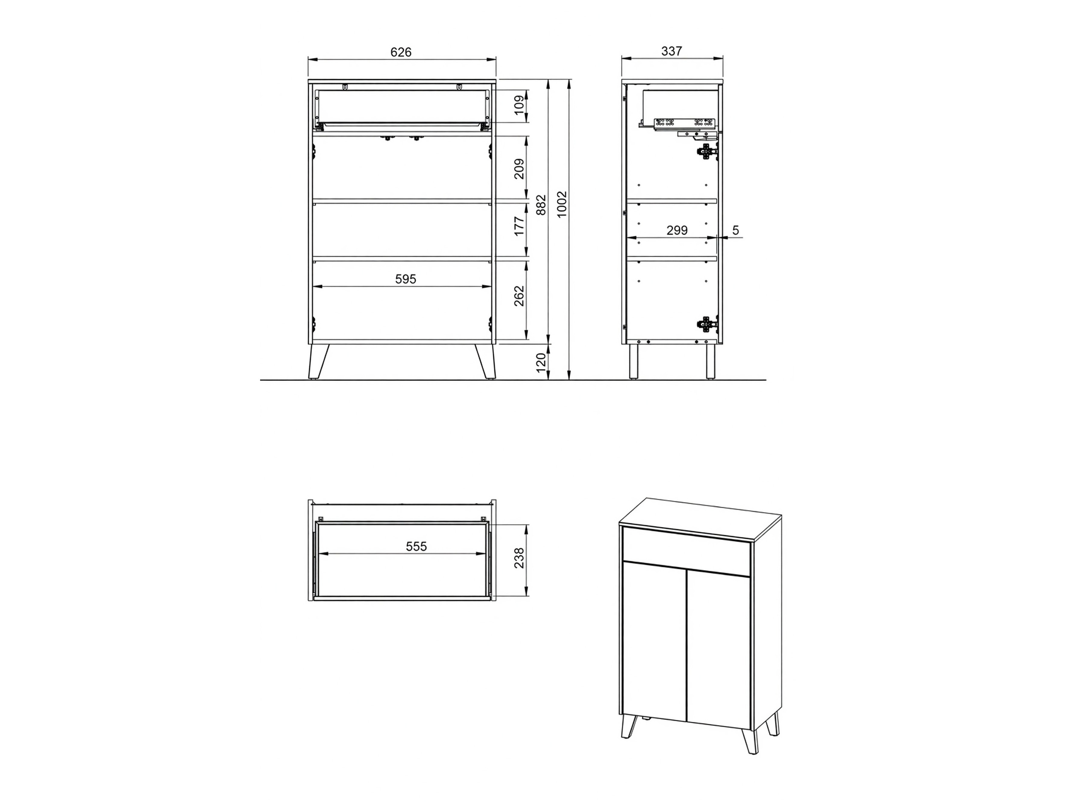 Fürdőszobai garnitúra Voseri 107