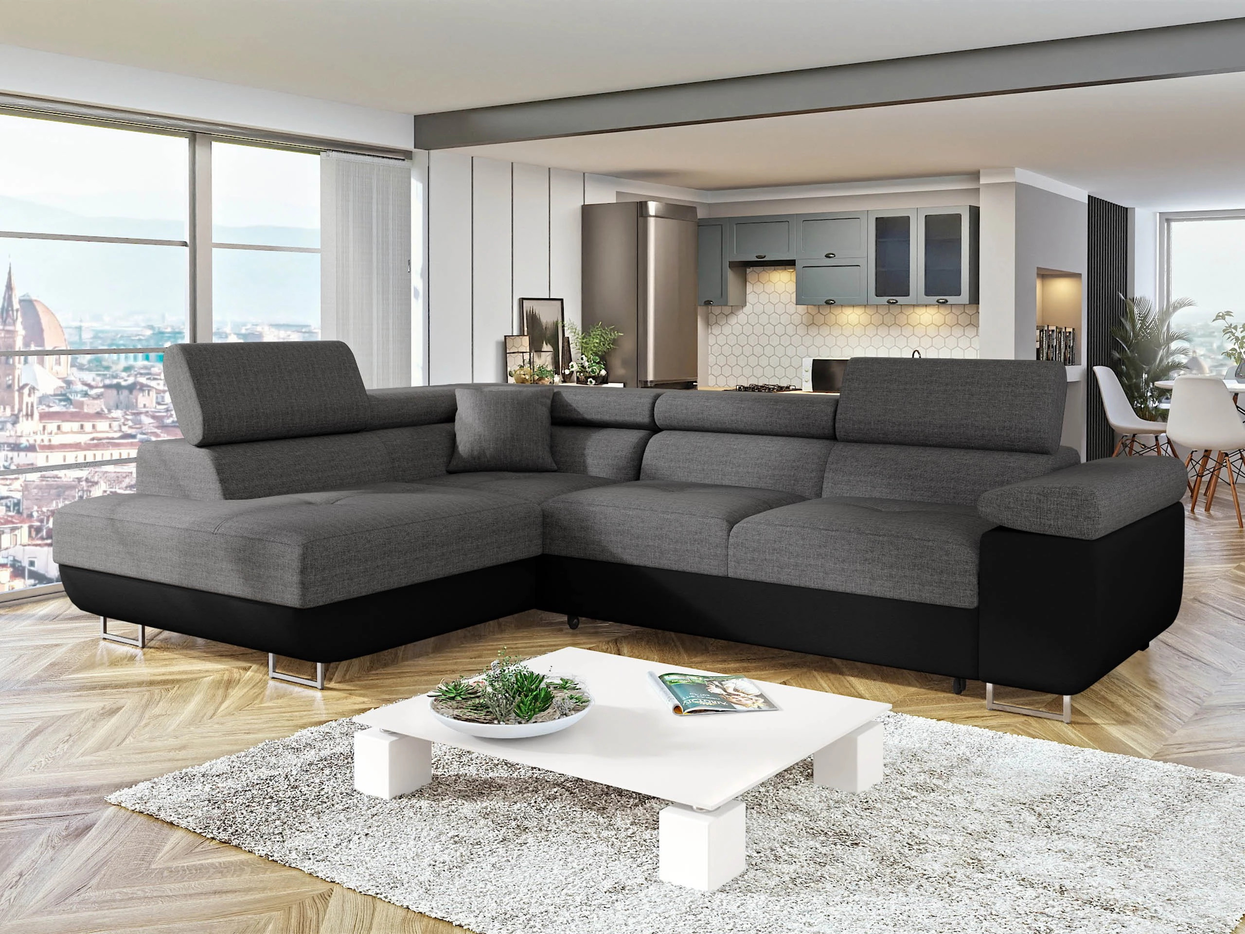 Sarokkanapé Comfivo Vinetum (Soft 011 + Lux 06)