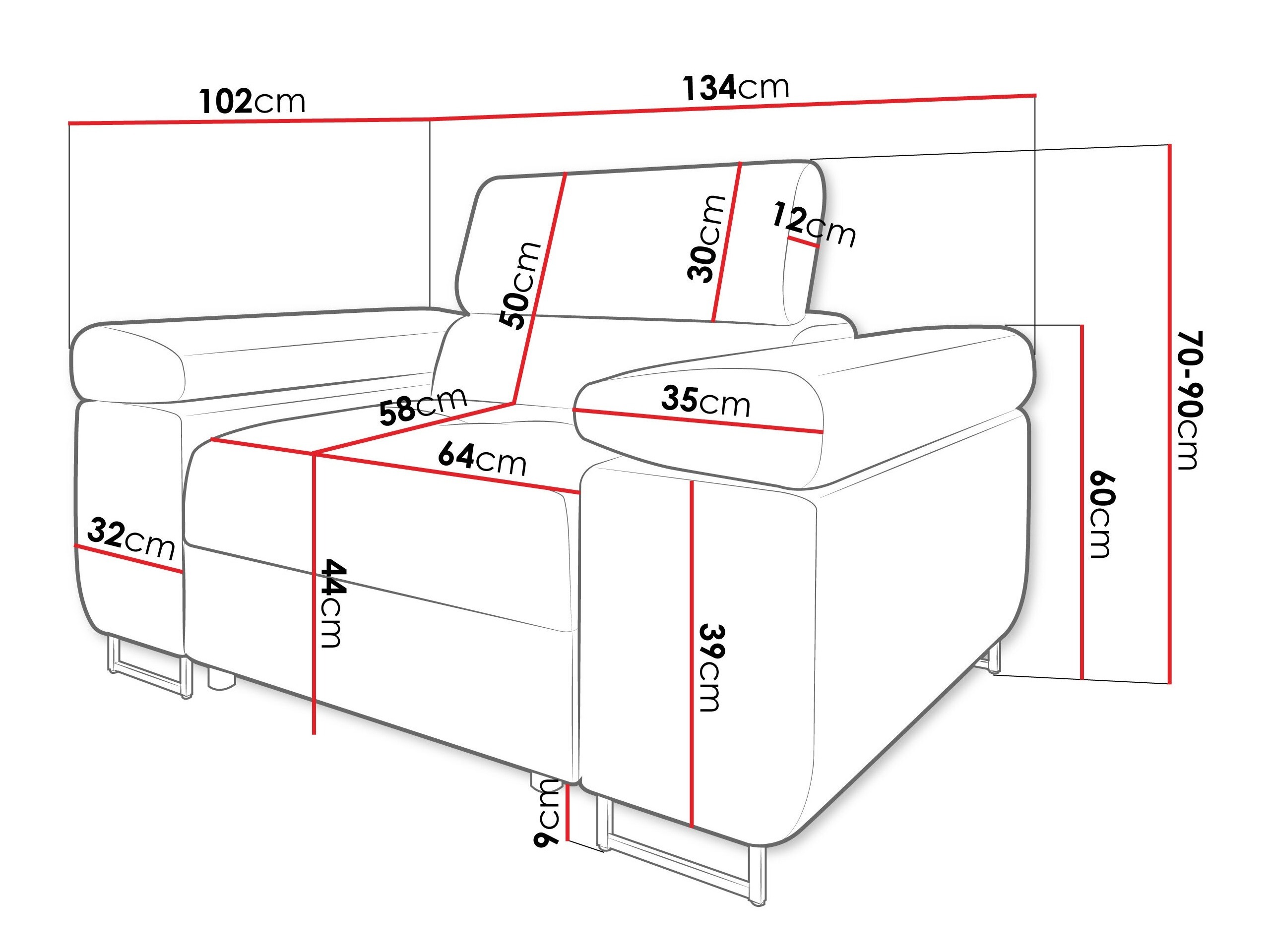 Fotel Comfivo Vinetum (Soft 011 + Lux 06)