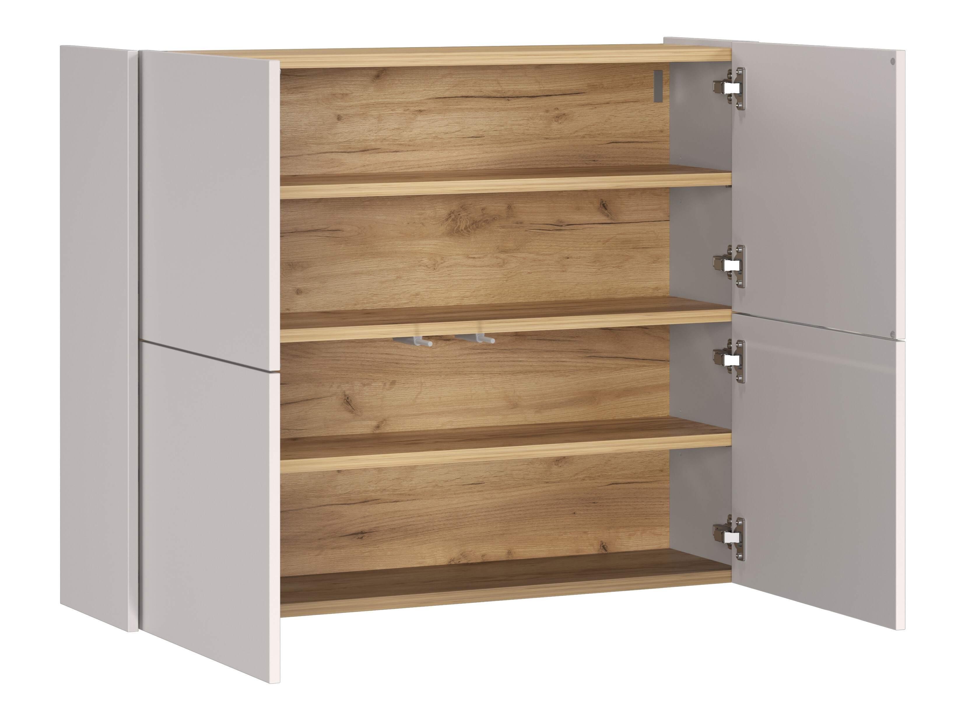 Cipőtároló Levfena 101 (Kasmír + Navarra tölgy)