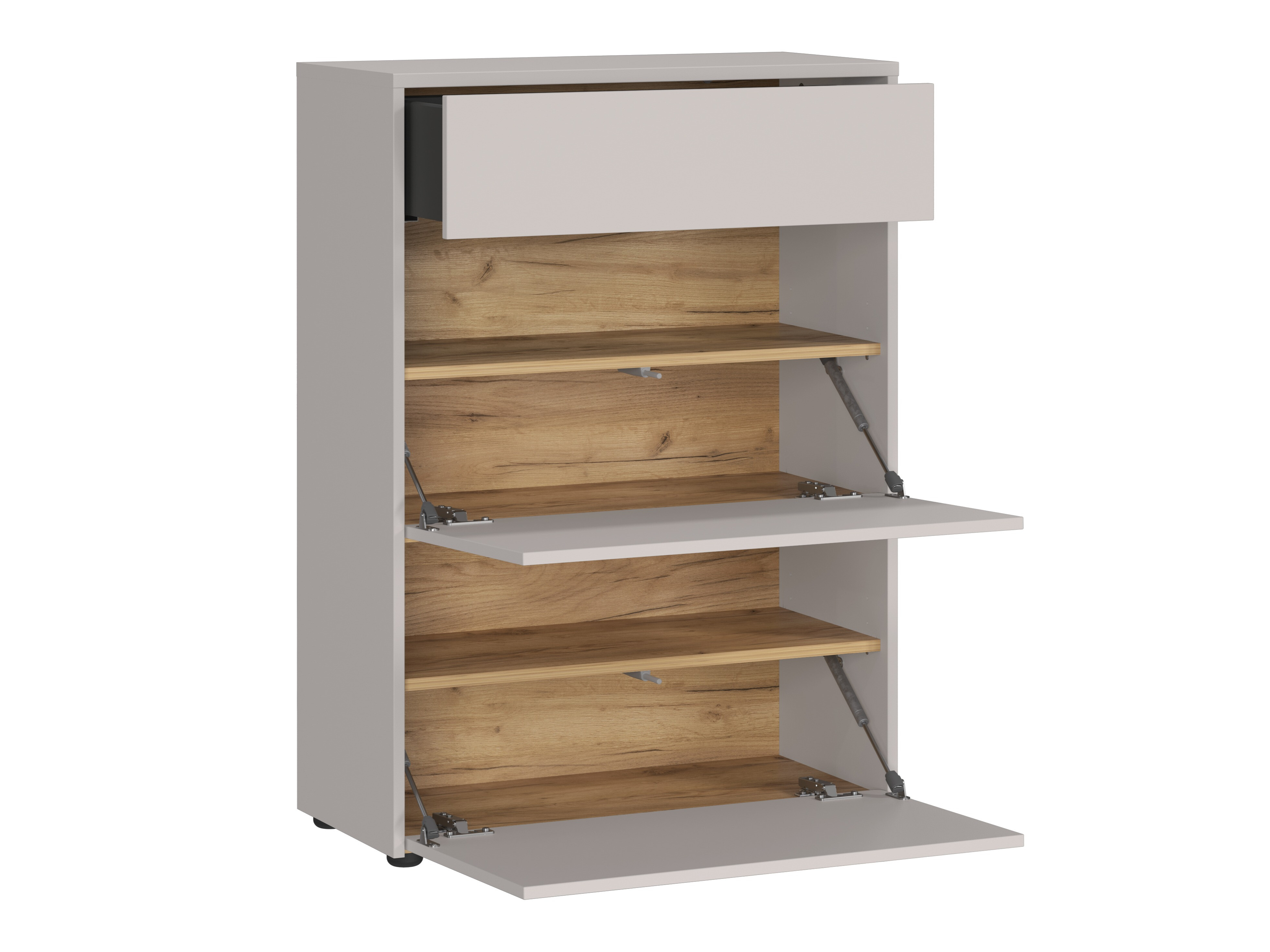 Cipőtároló Levfena 102 (Kasmír + Navarra tölgy)