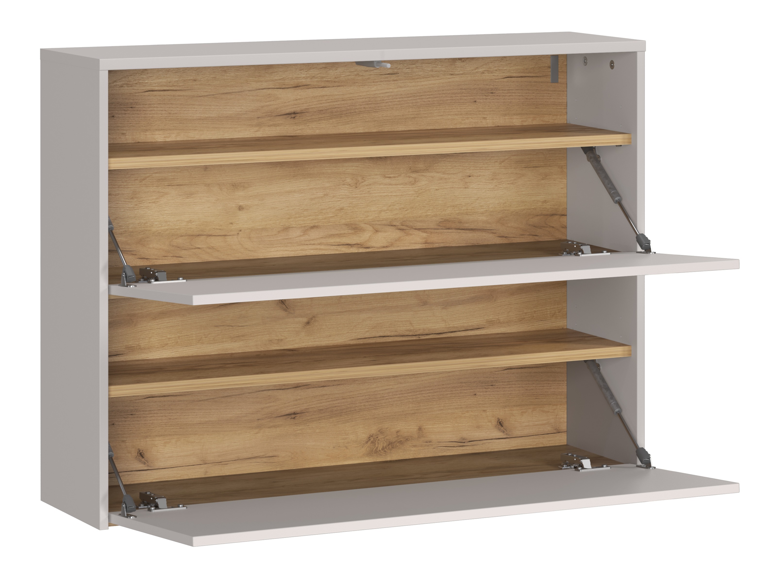 Előszoba garnitúra Levfena 103 (Kasmír + Navarra tölgy + Fehér)