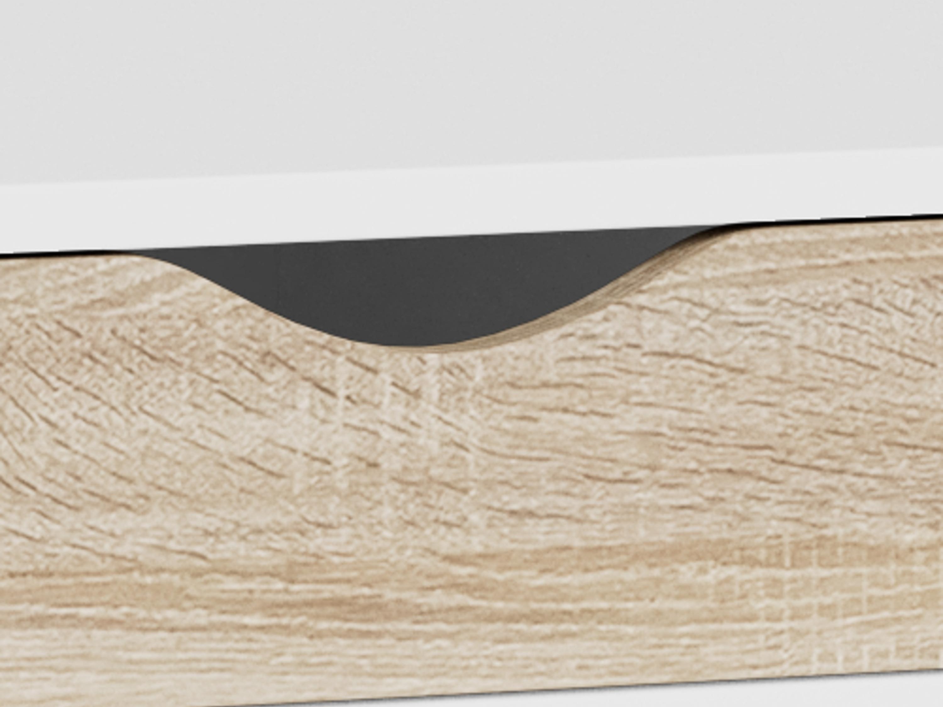 Íróasztal Norsica 113 (Fehér + Tölgy)