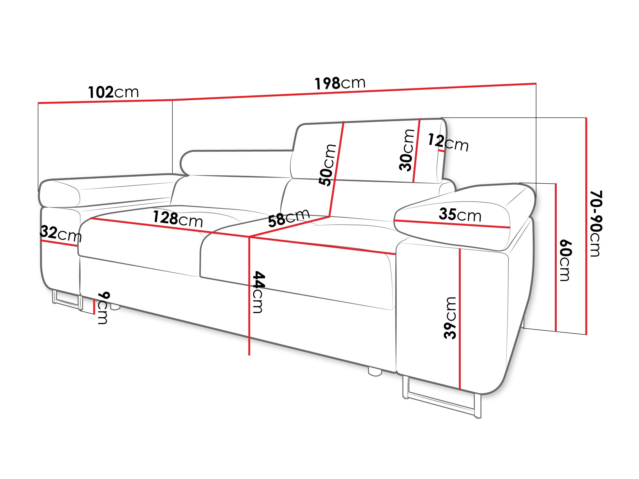 Kanapé Comfivo Vinetum II (Margo 227.09)