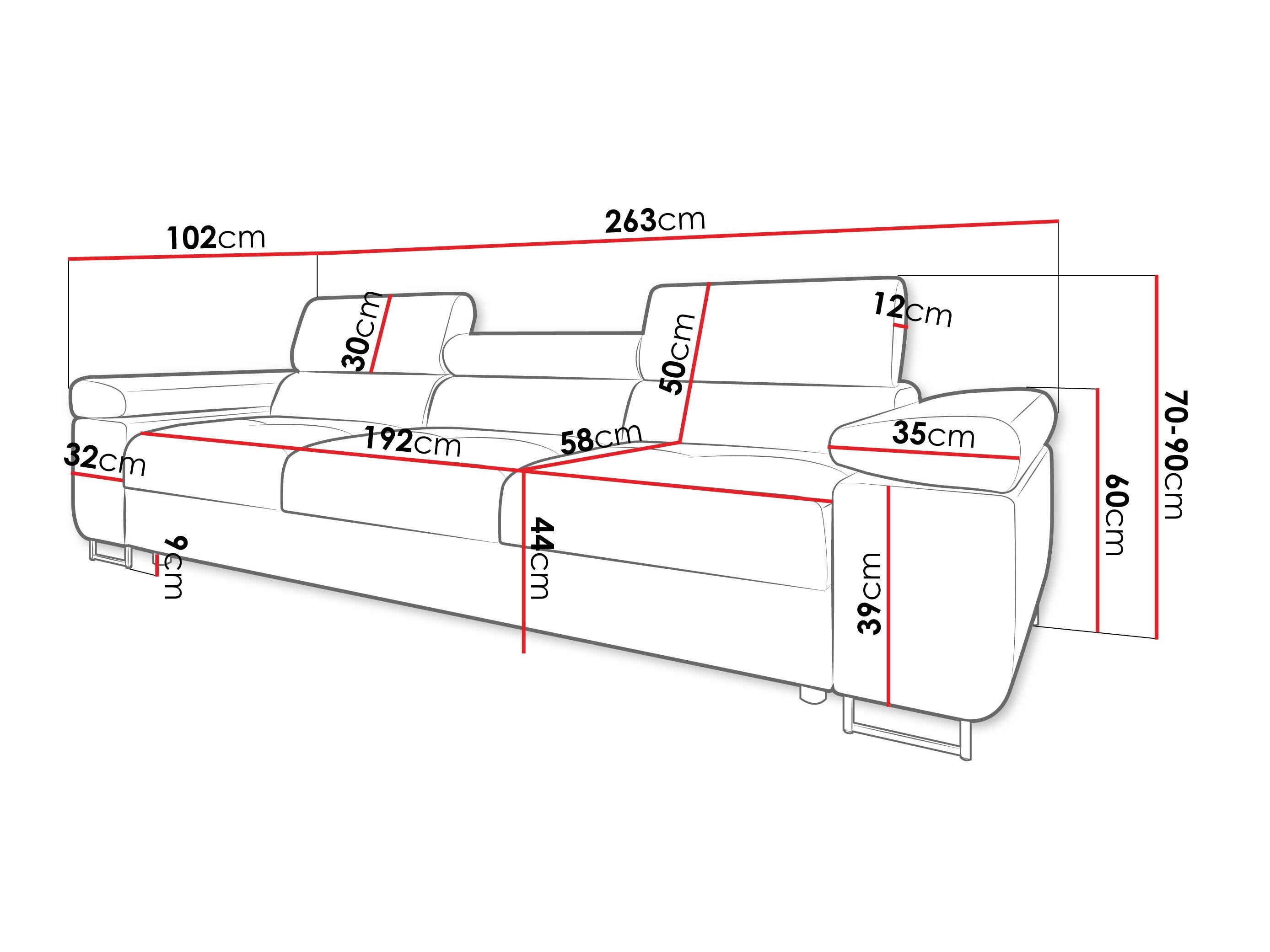 Kanapé Comfivo Vinetum III (Flow 06)