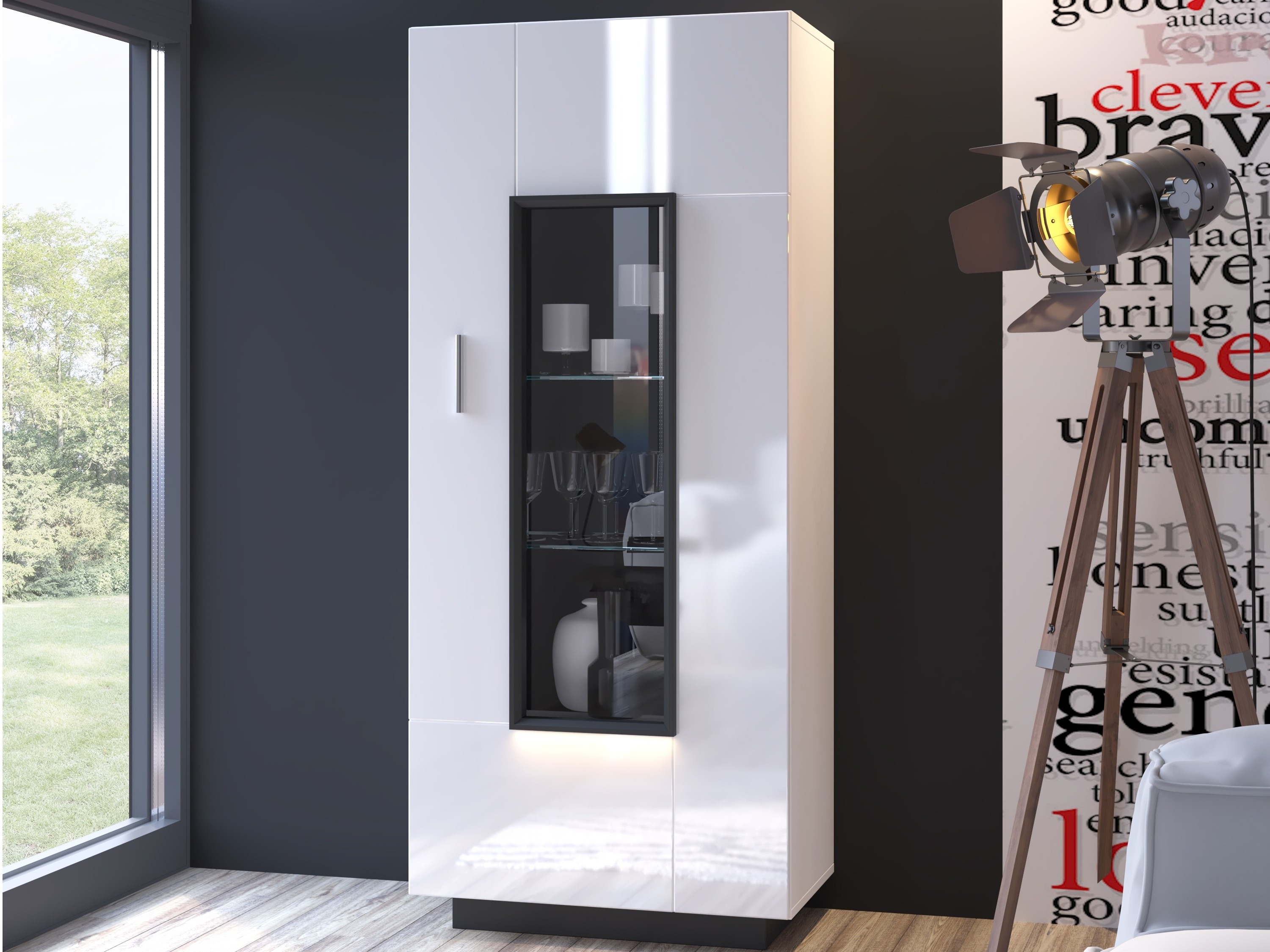 Könyvespolc Evaralu 100