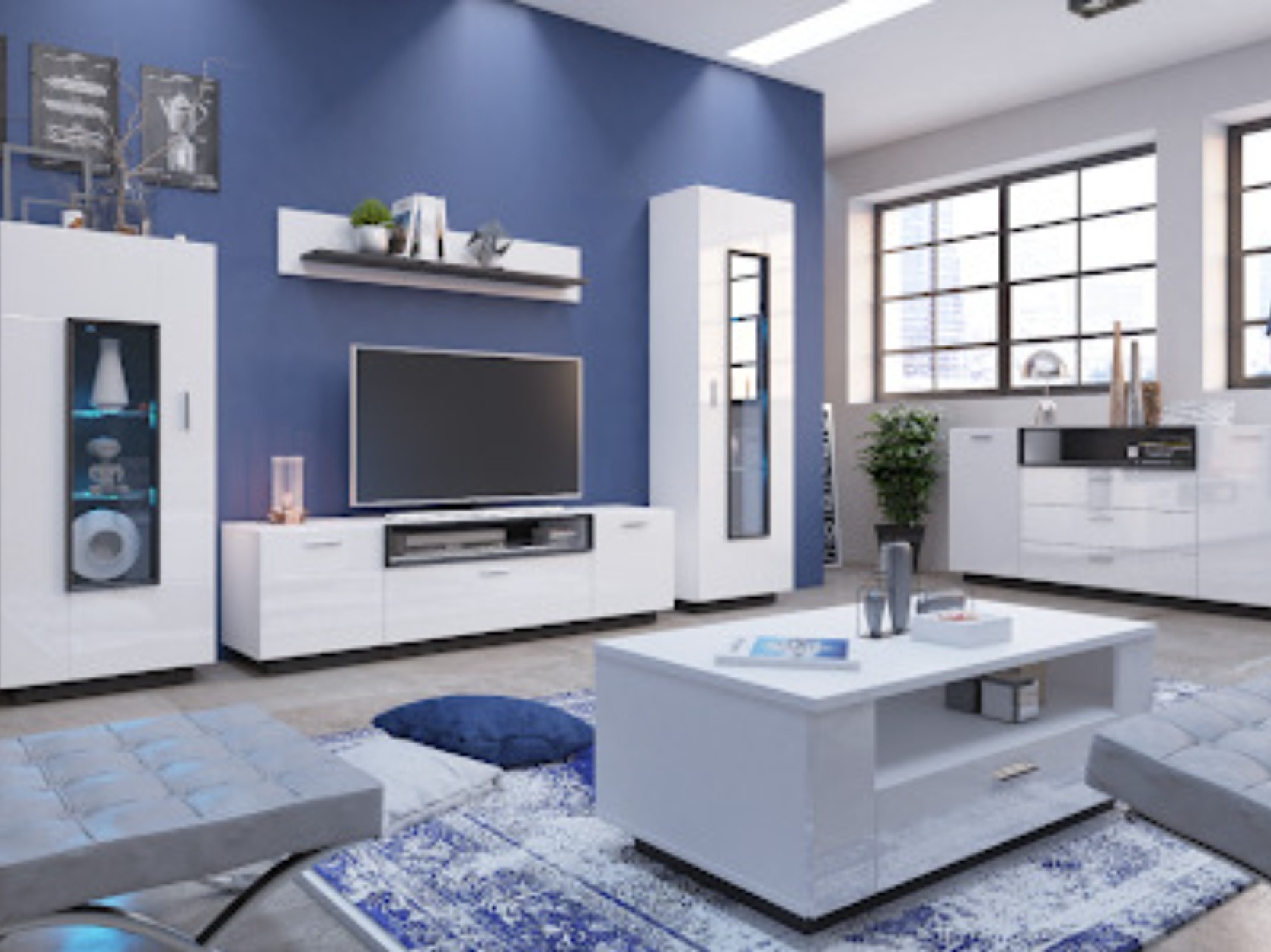 Könyvespolc Evaralu 101