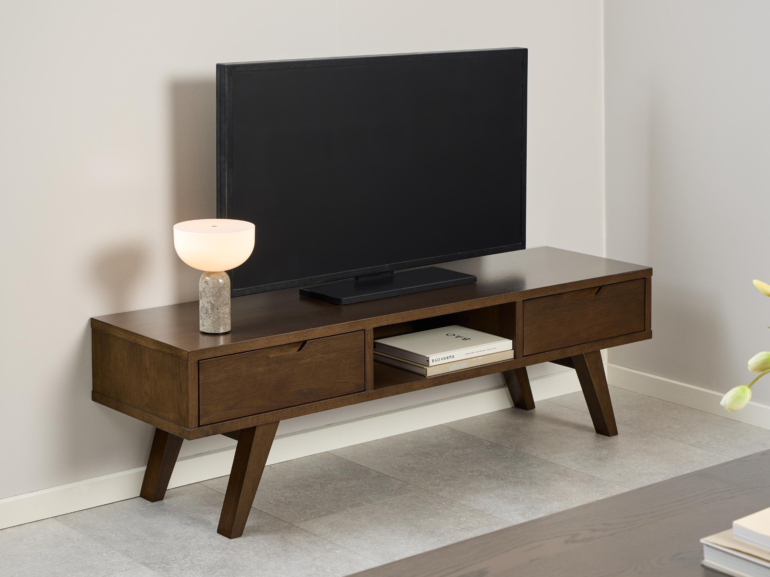 TV-állvány Norsica Albene 110 (Barna)