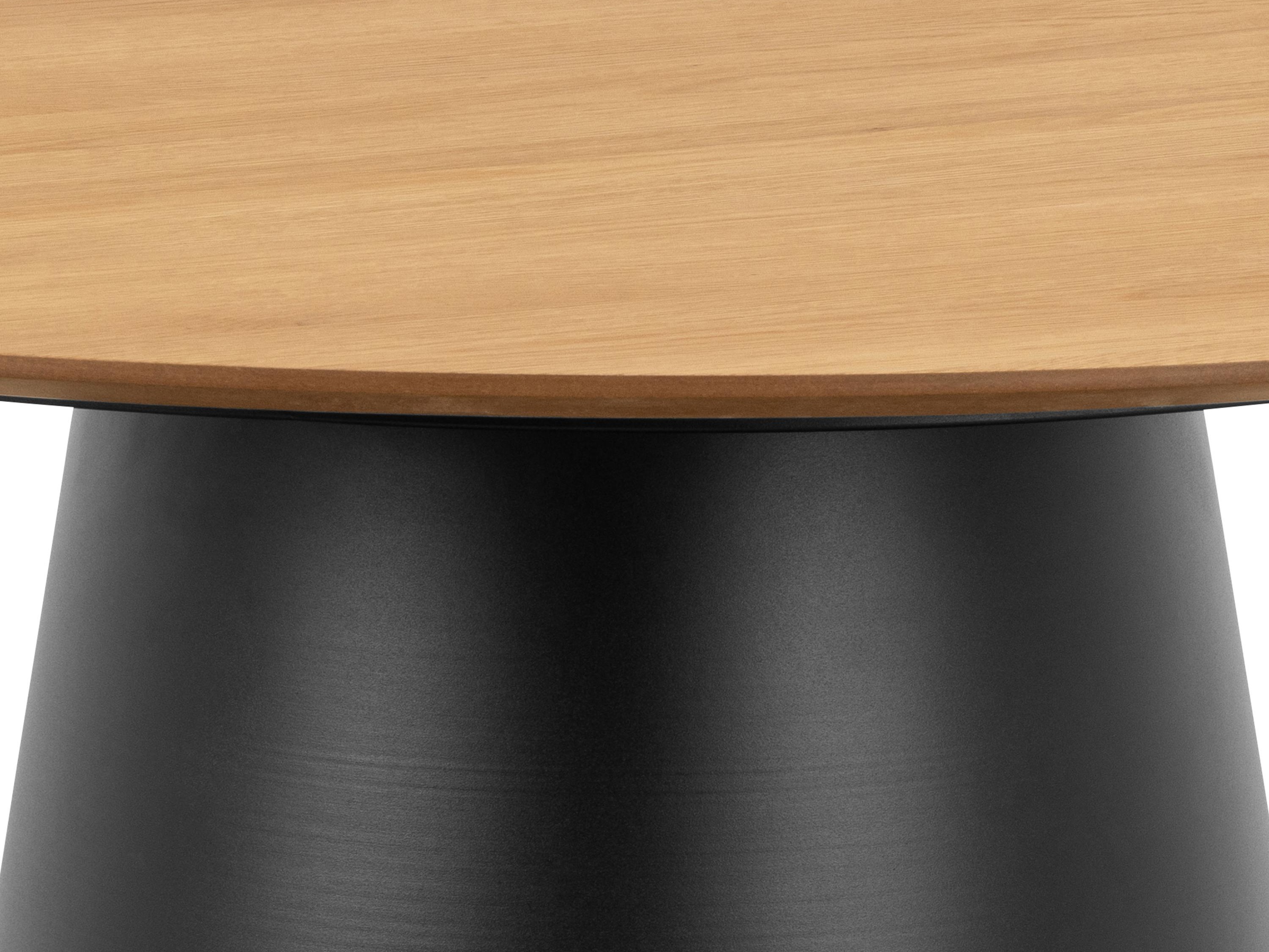 Asztal Norsica 909 (Fekete + Tölgy)