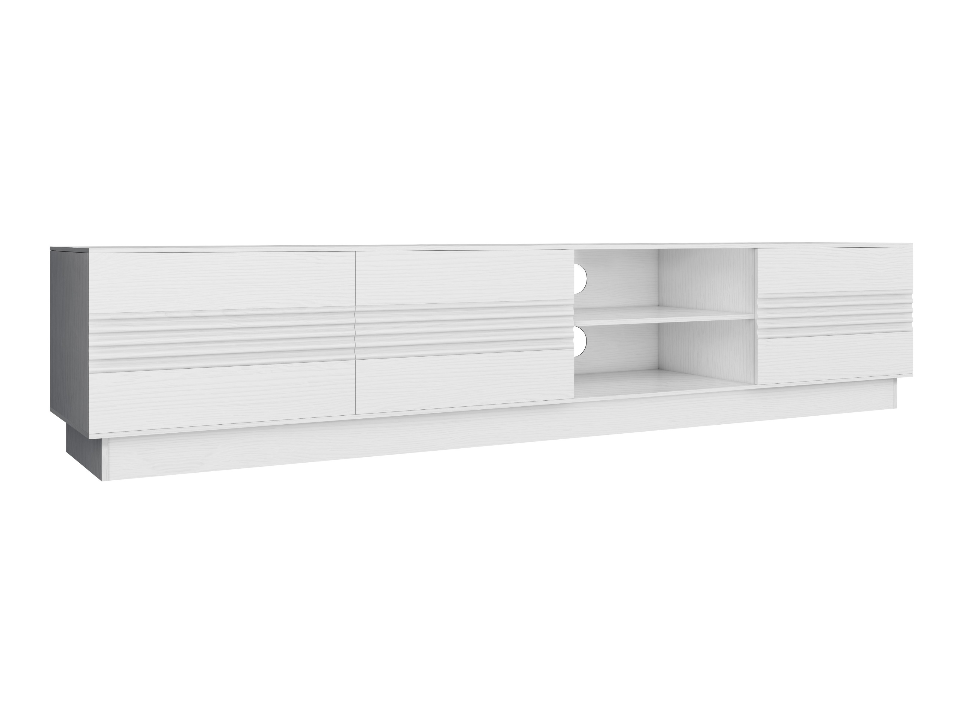 TV-állvány Denton 1526 (Fehér)