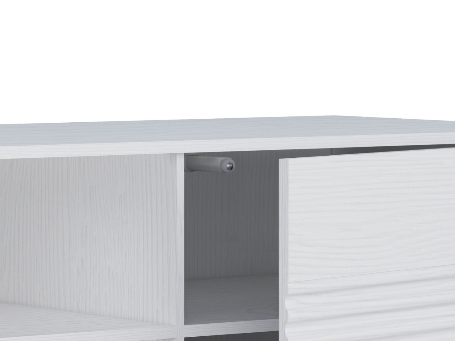 TV-állvány Denton 1526 (Fehér)