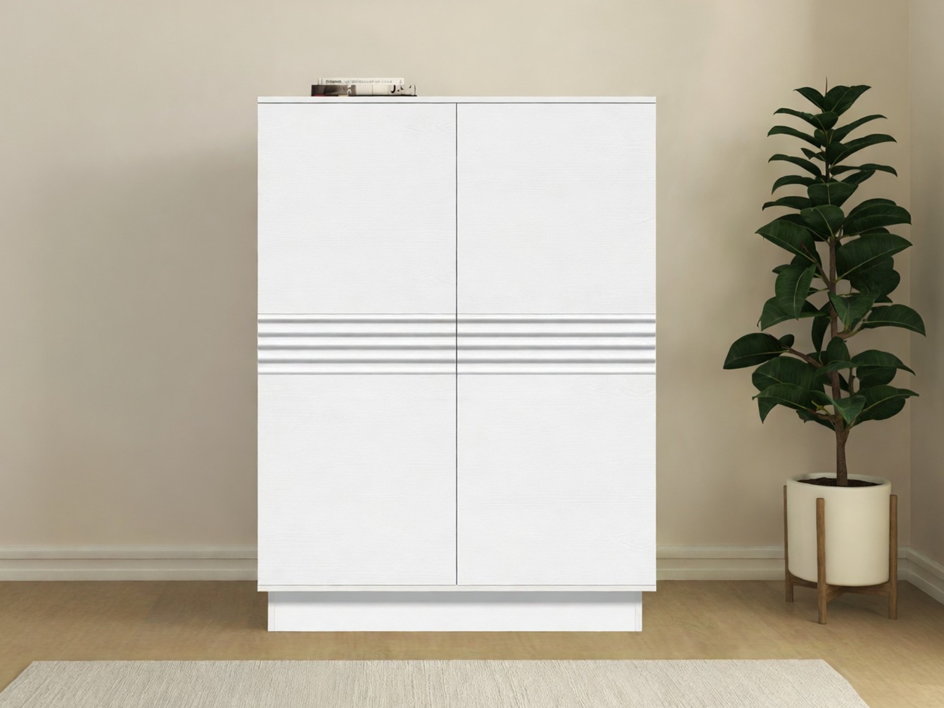 Szekrény Denton 1528 (Fehér)