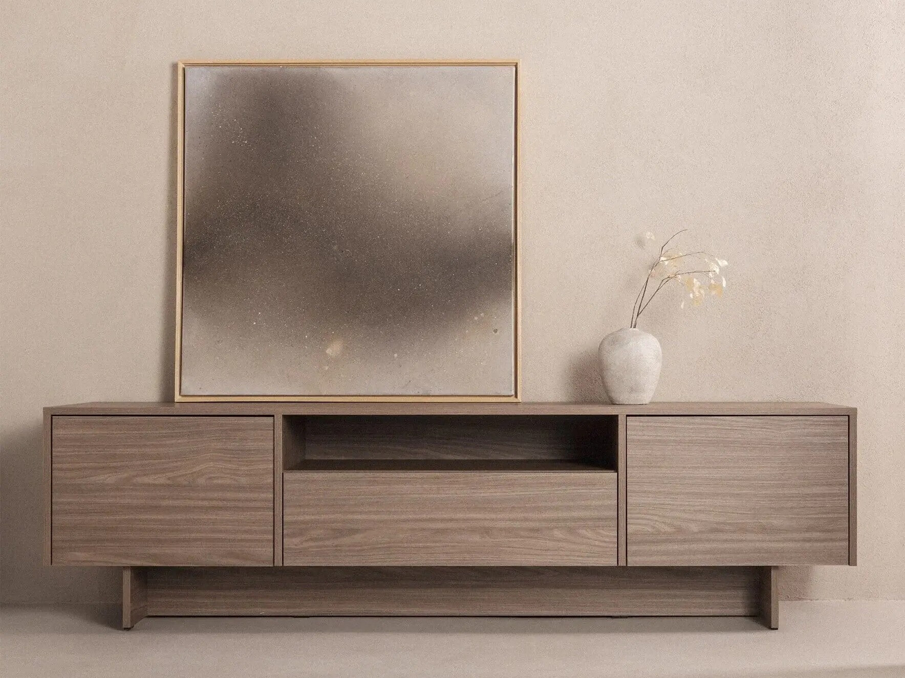 TV-állvány Sosone 103 (Sötét tölgy)