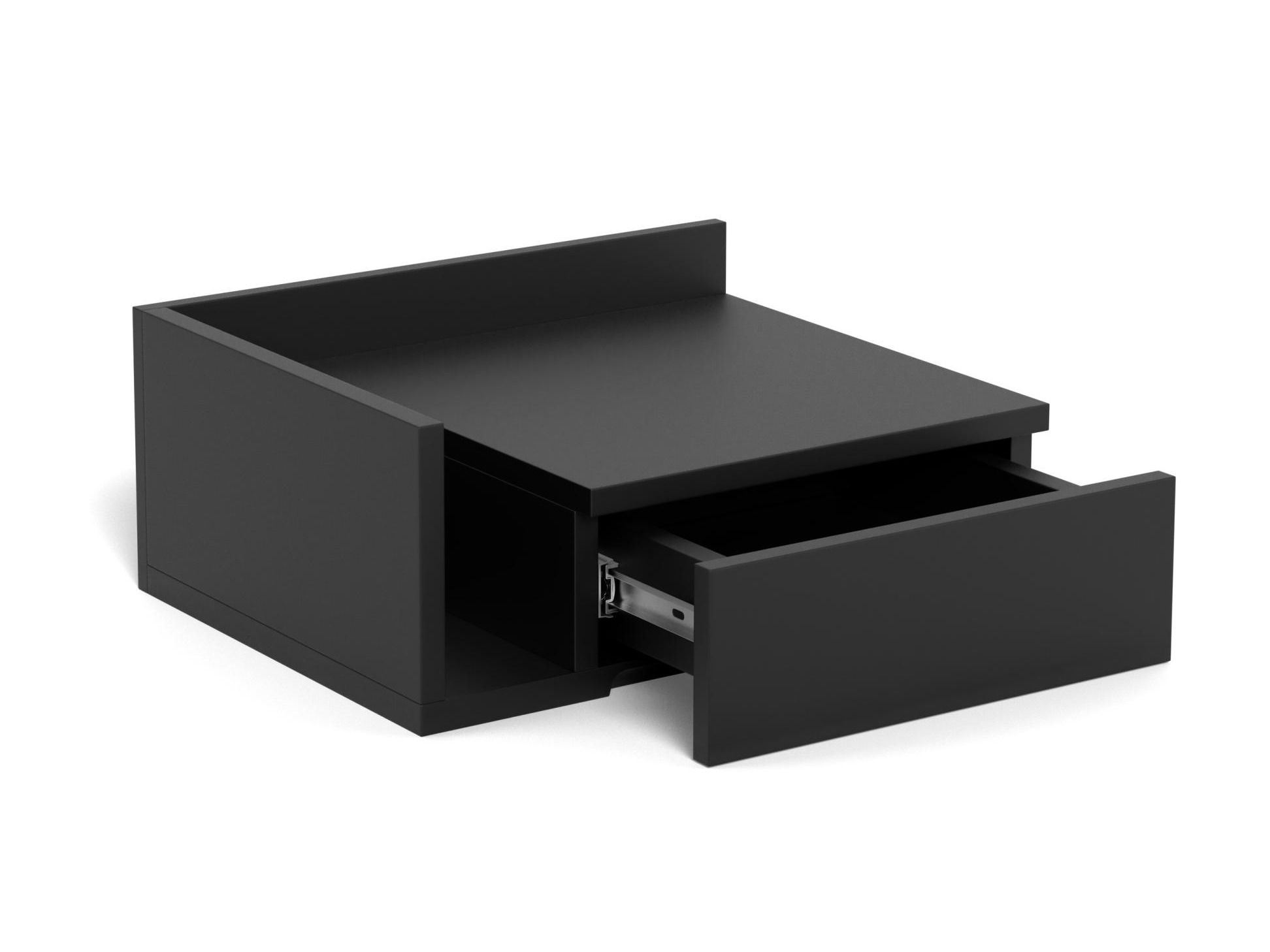 Éjjeliszekrény Norsica 969 (Fekete)