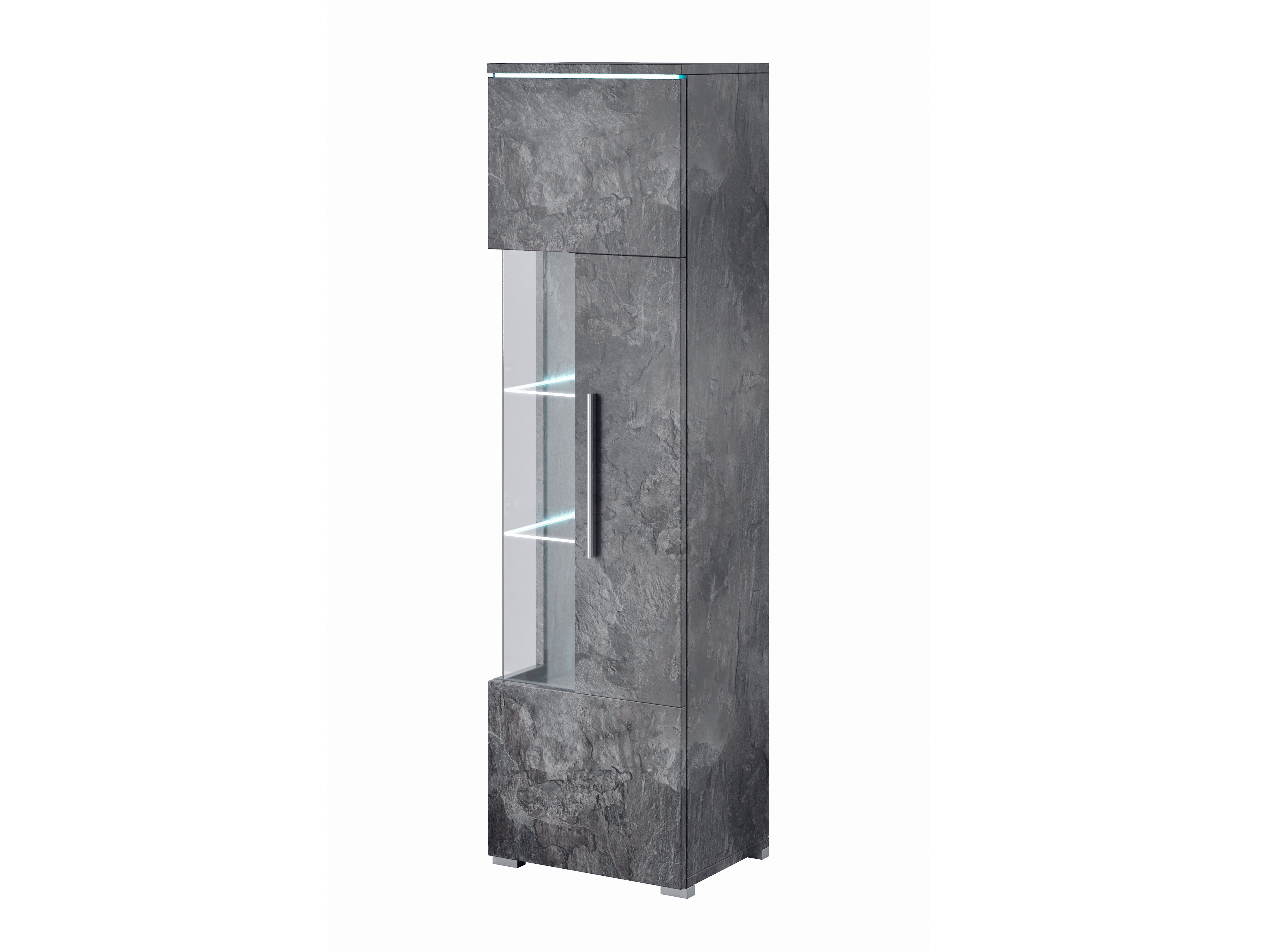 Könyvespolc Torvire 106 (Sötét beton)