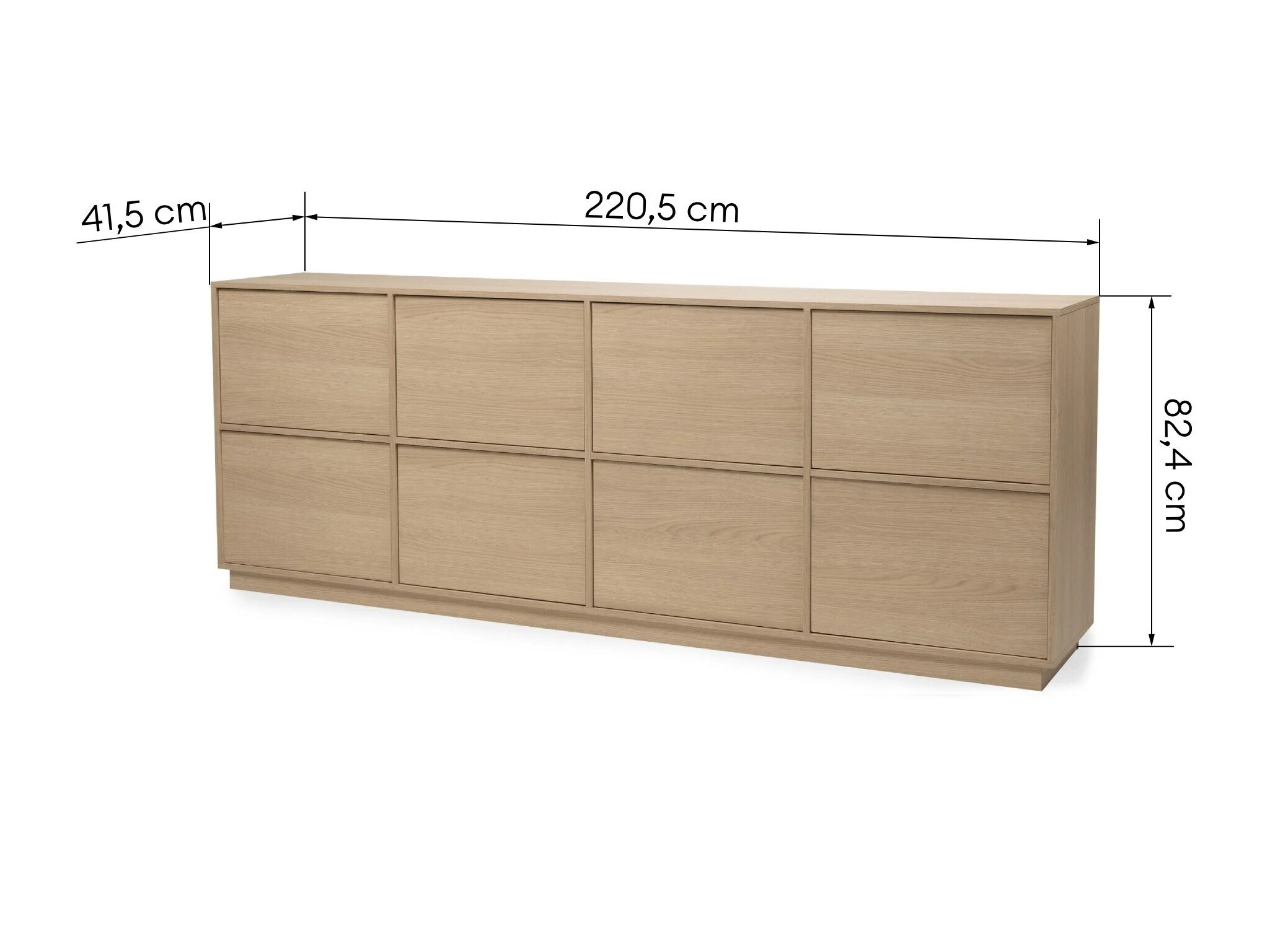 Szekrény Burleson 611 (Tölgy)