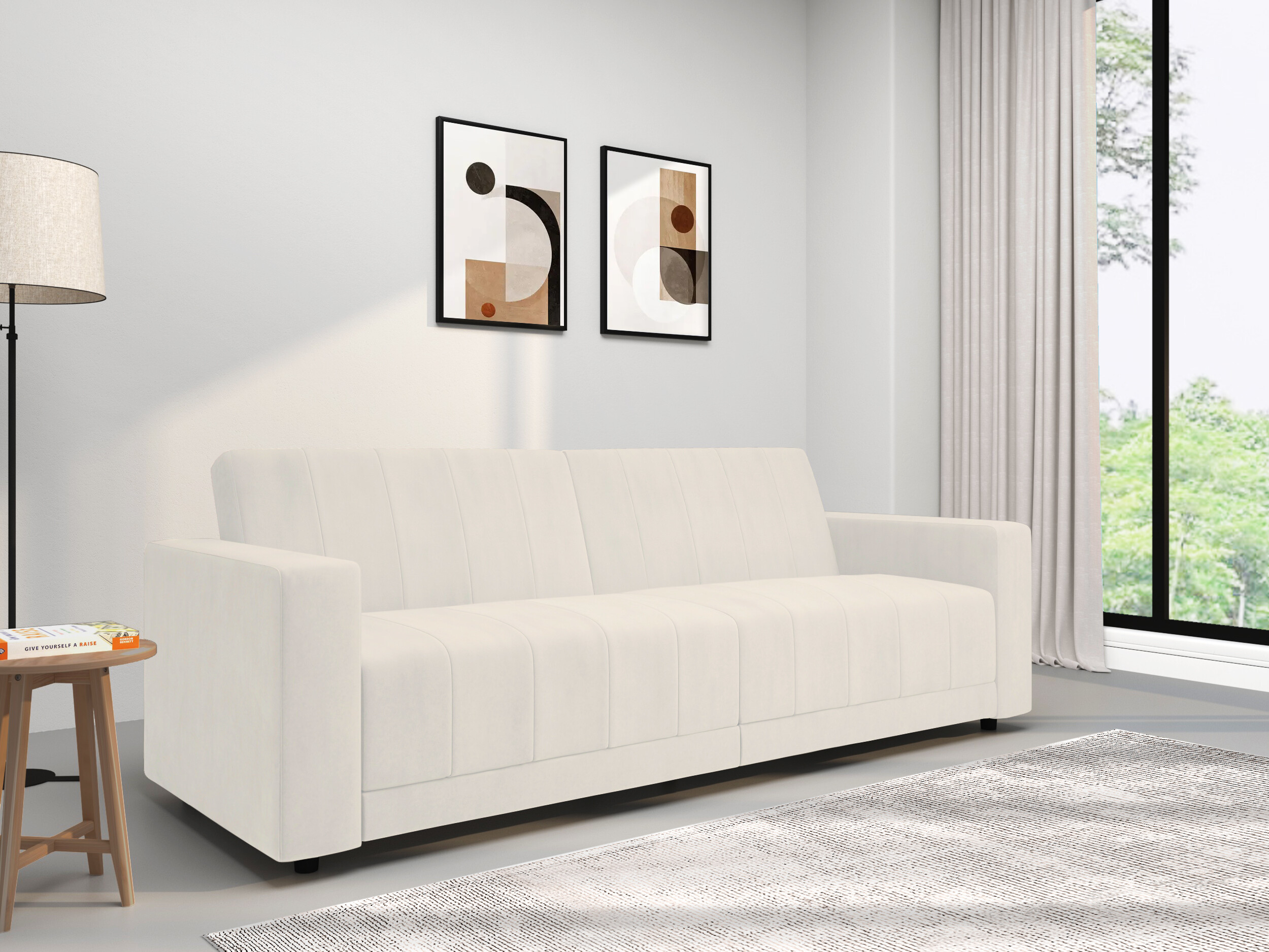 Kanapéágy Tulsa 679 (Krém)