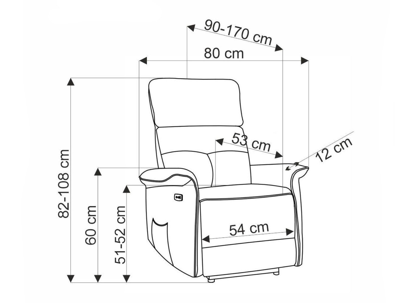 Relax fotelágy Houston 1979 (Szürke)