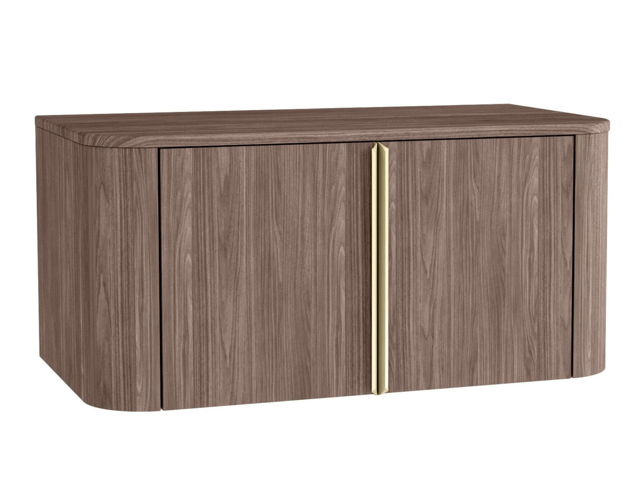 Fali szekrény mosdónak Burleson 627 (Dió)