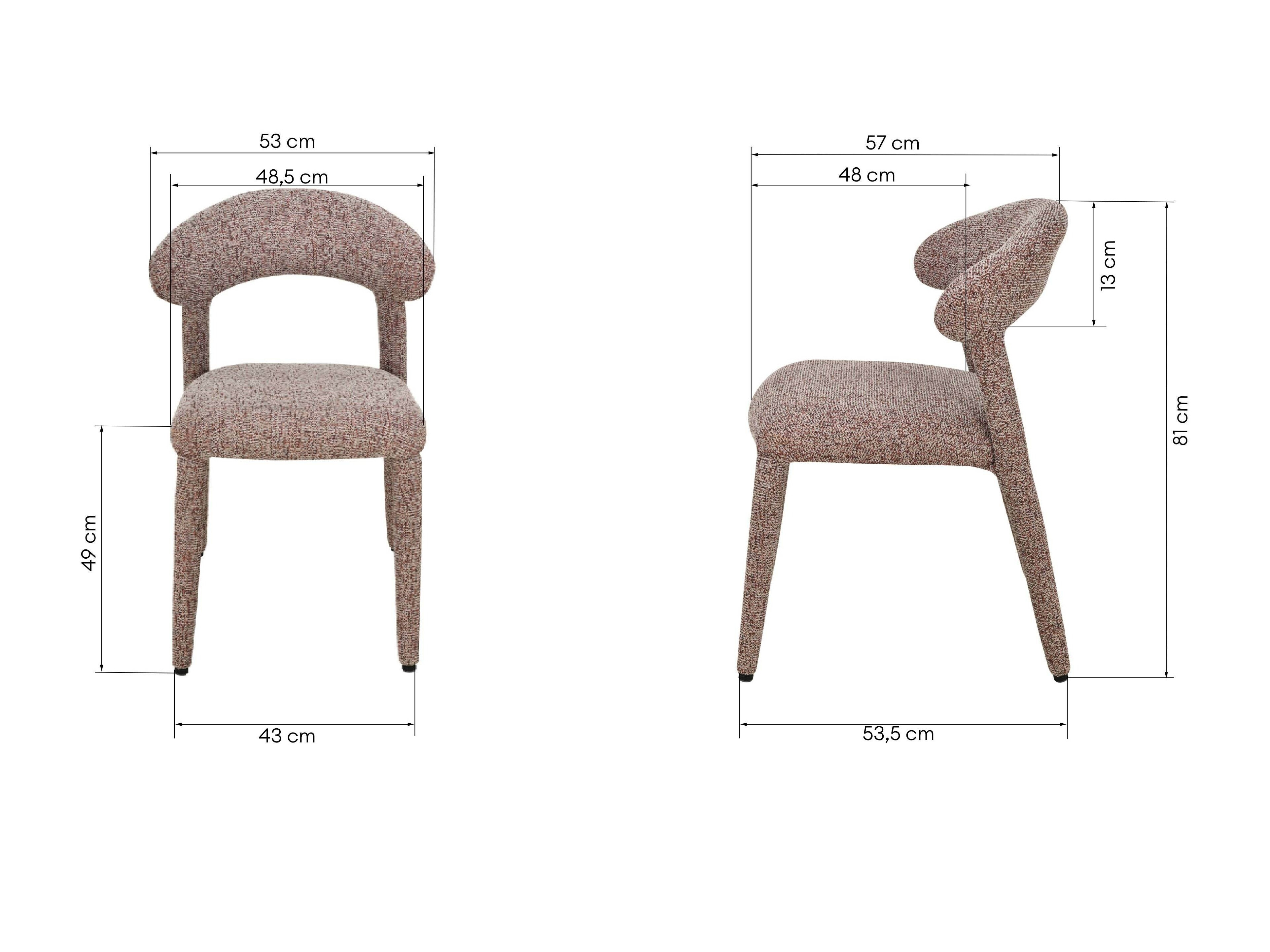 Szék Burleson 625 (Piros + Bézs)