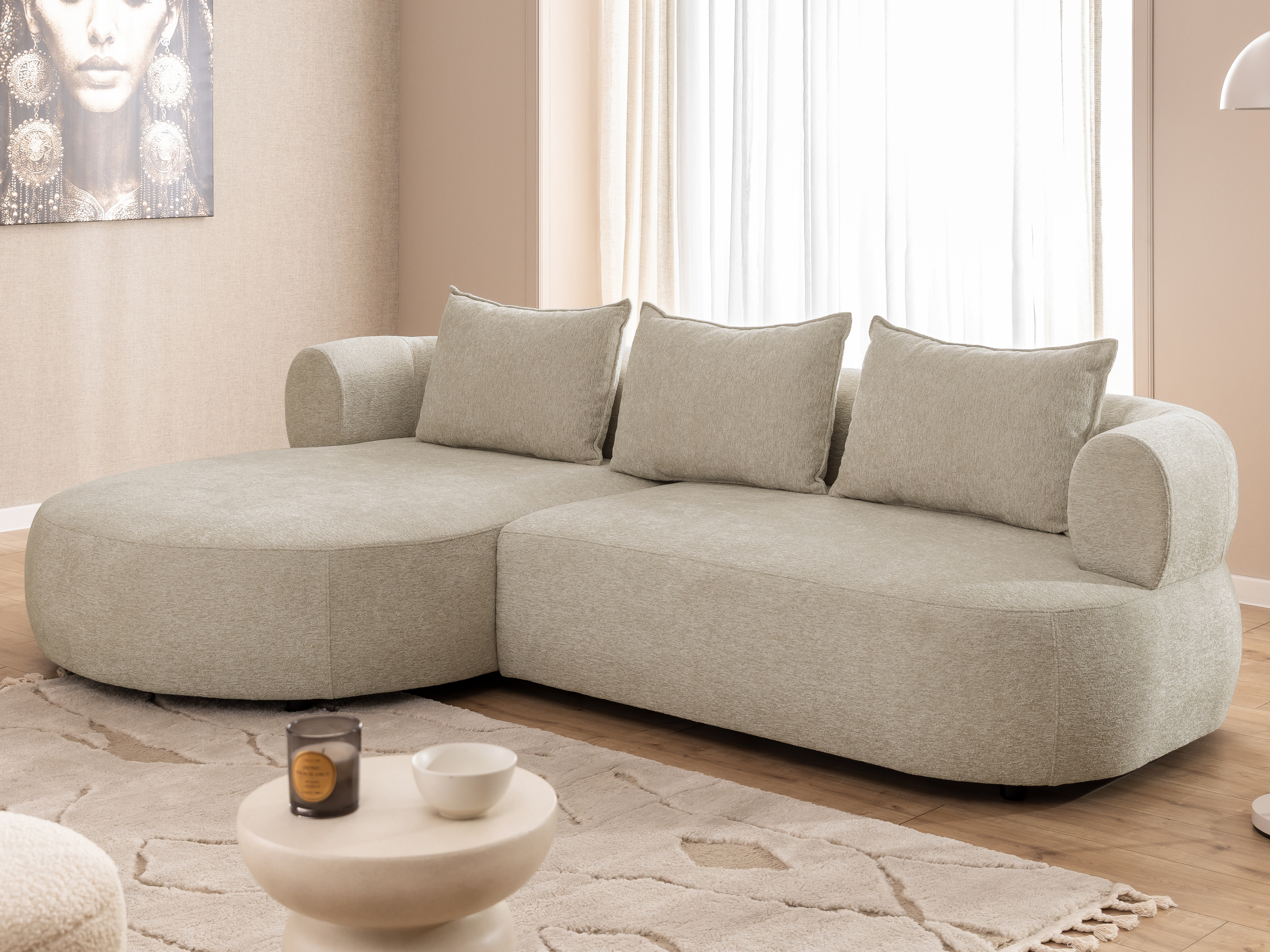 Sarokkanapé SH11507 kisebb sérüléssel