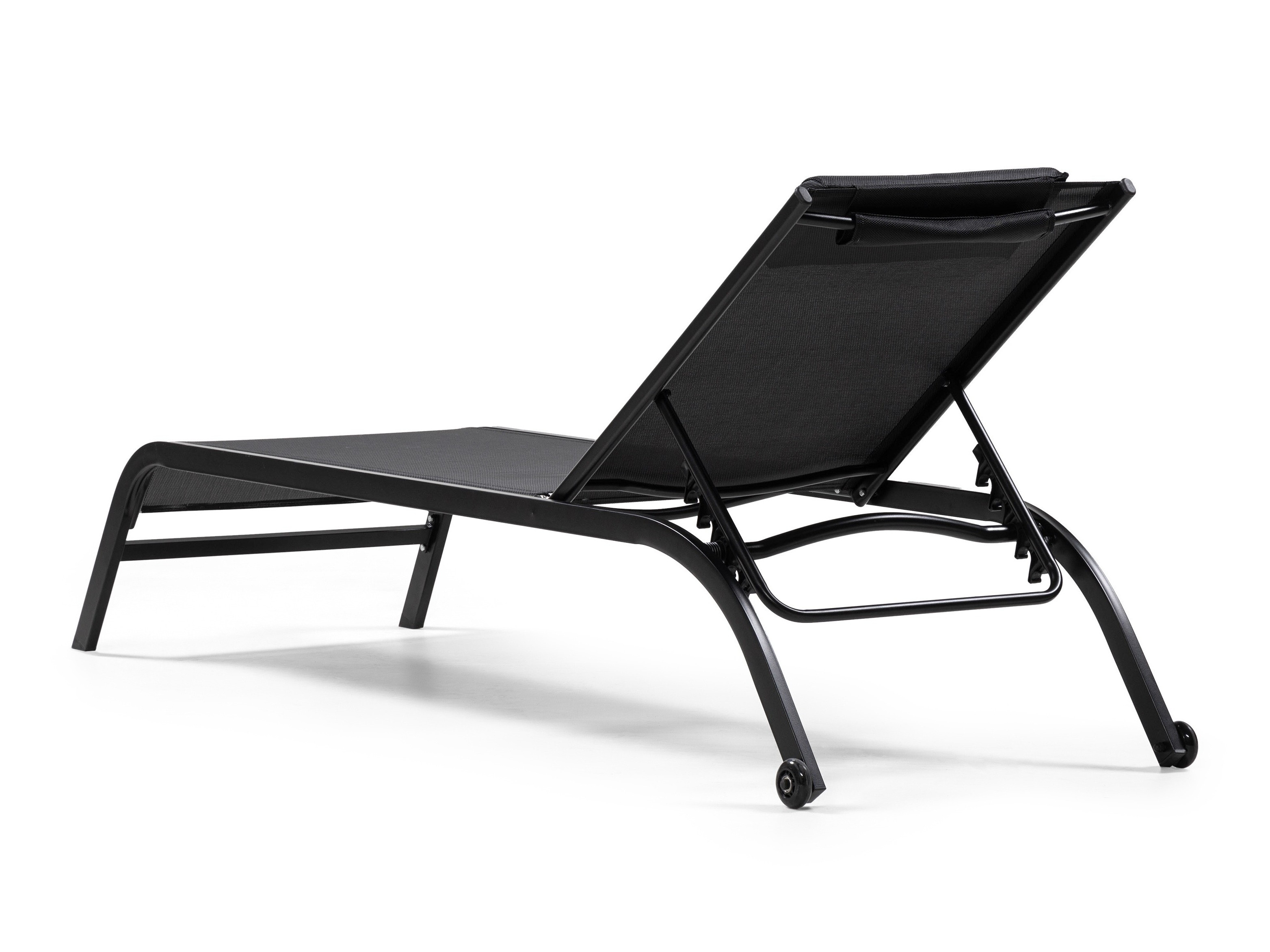 Kerti napozóágy Burleson 641 (Fekete)