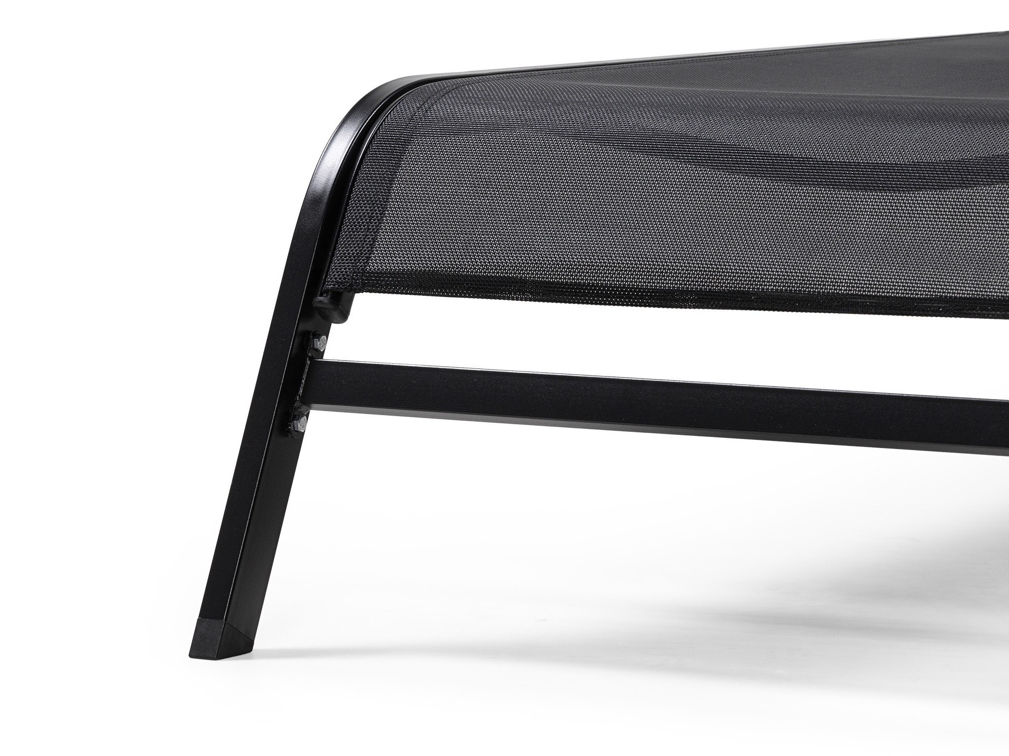 Kerti napozóágy Burleson 641 (Fekete)