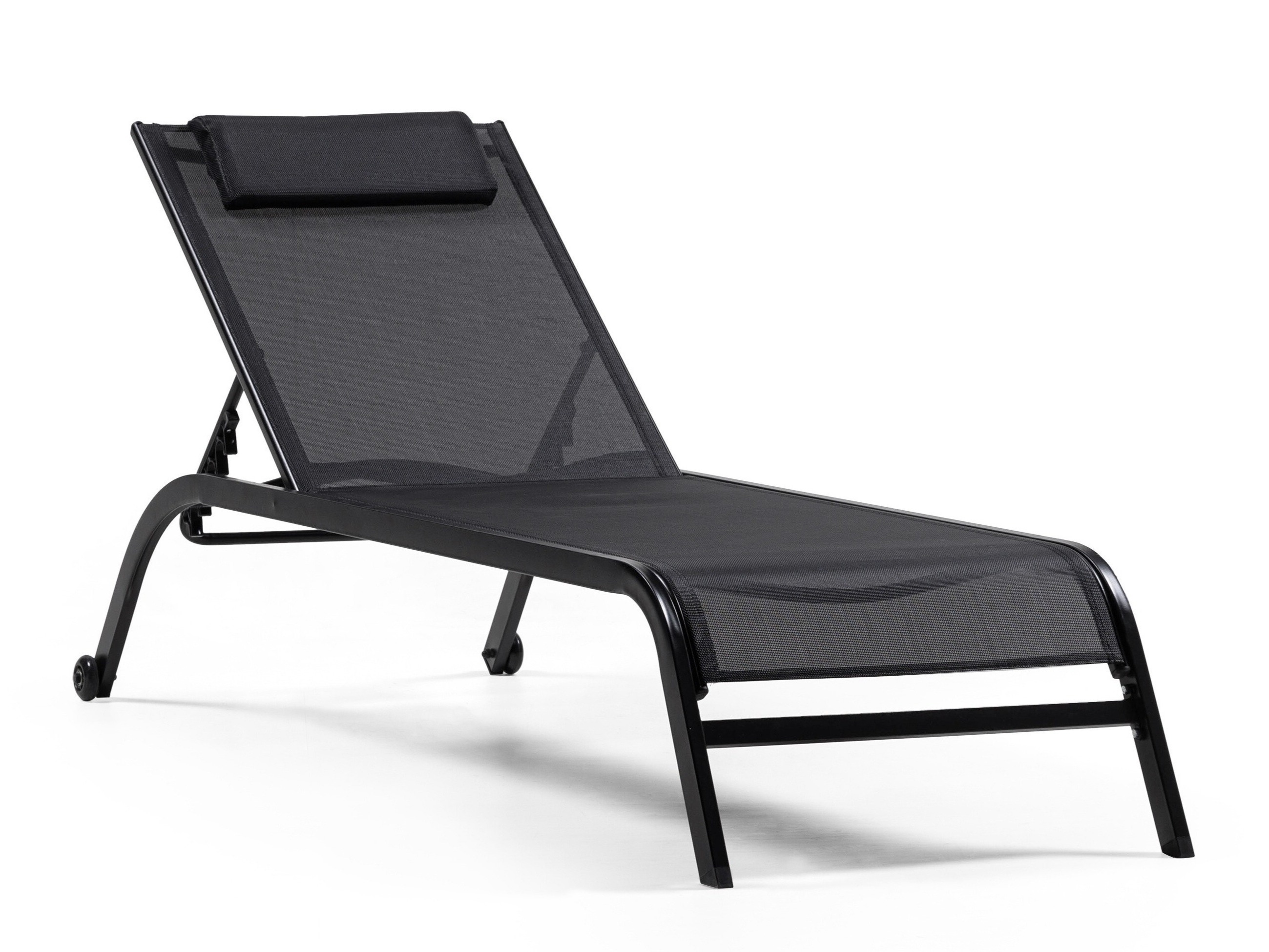 Kerti napozóágy Burleson 641 (Fekete)