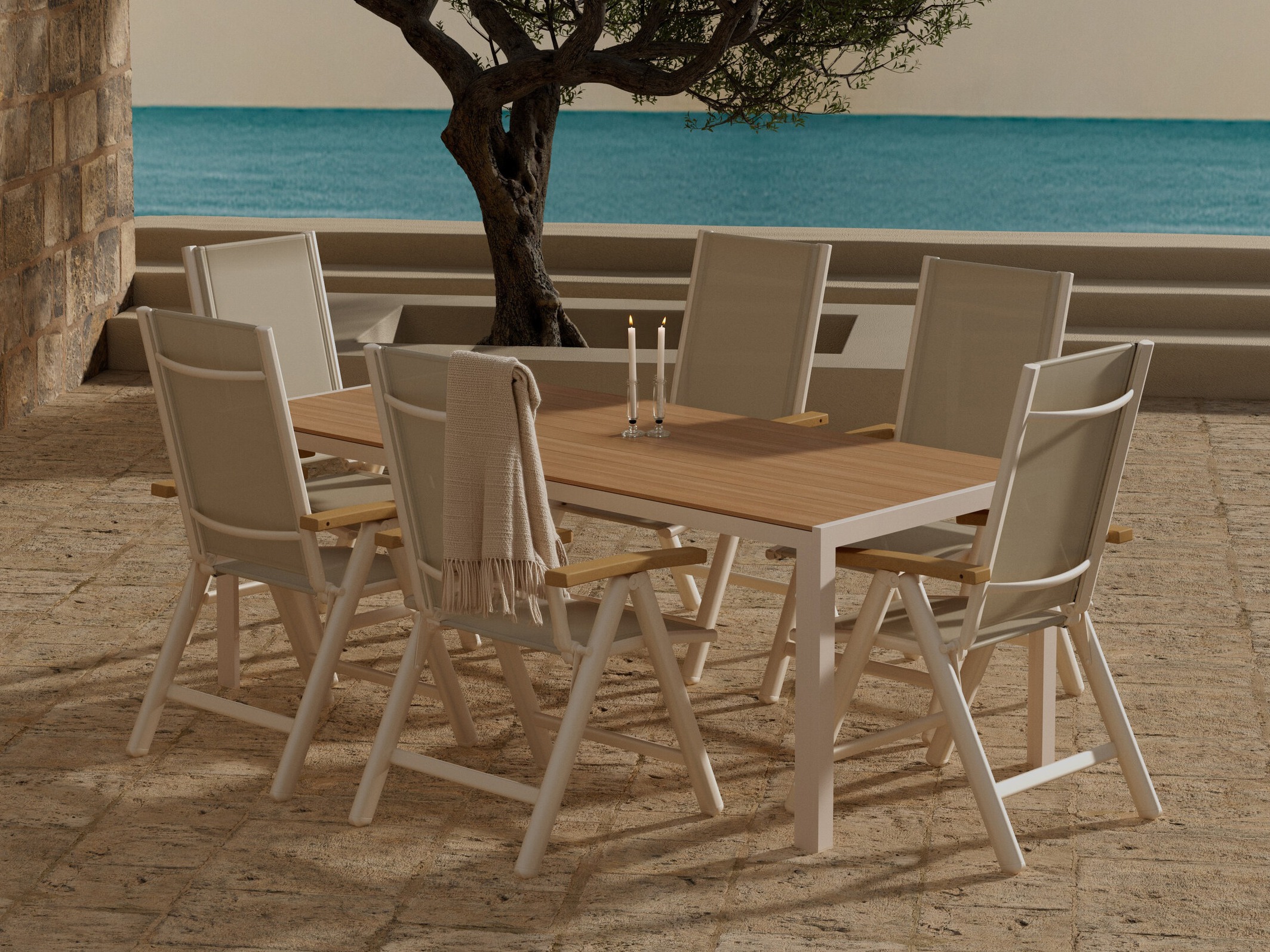 Asztal és szék garnitúra Dallas 5205