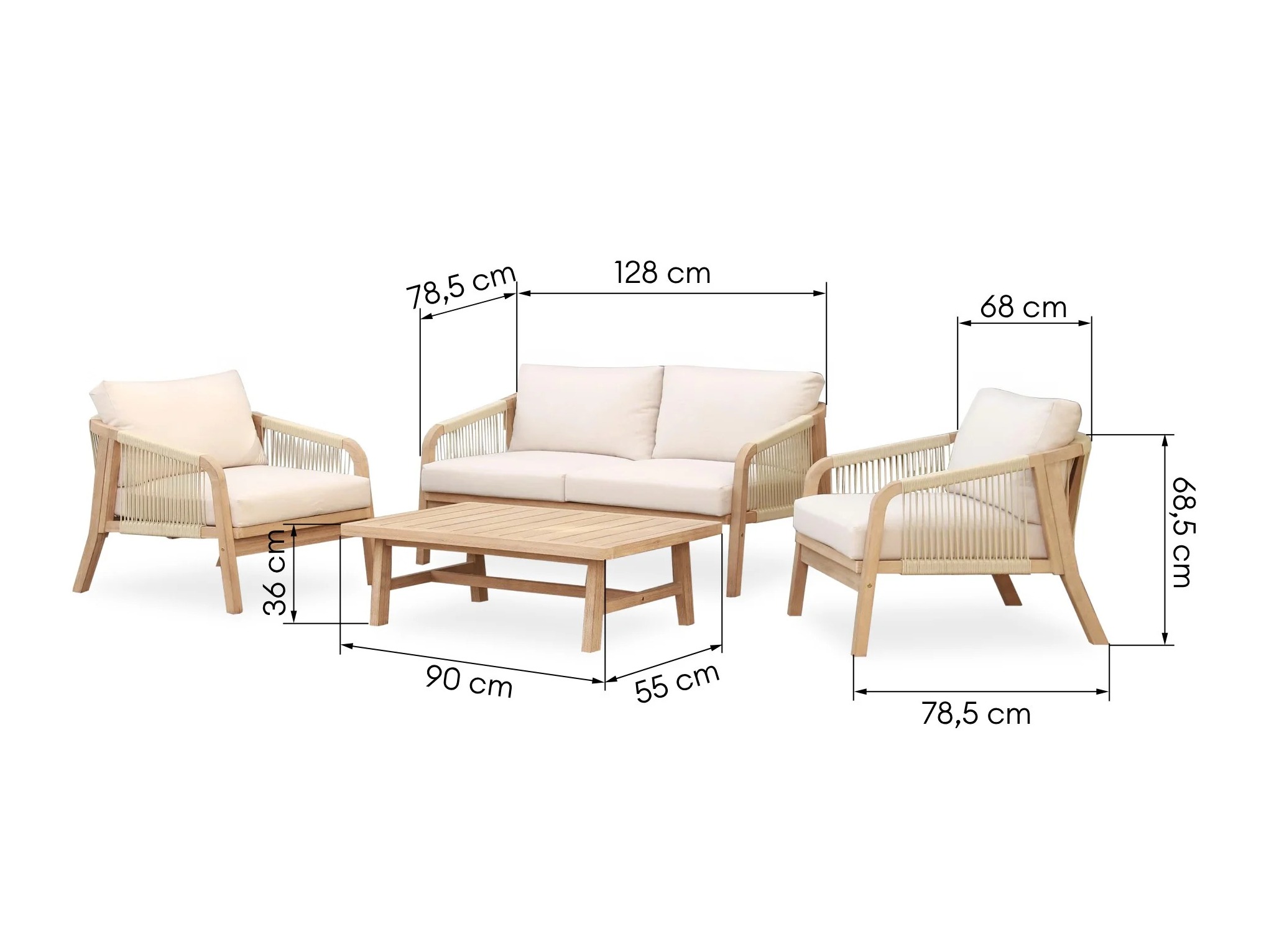 Kerti bútor Burleson 652