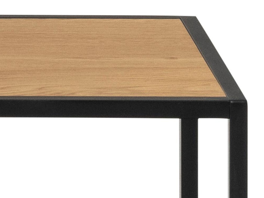 Könyvespolc Norsica Sevferi 153 (Fekete + Vad tölgy)