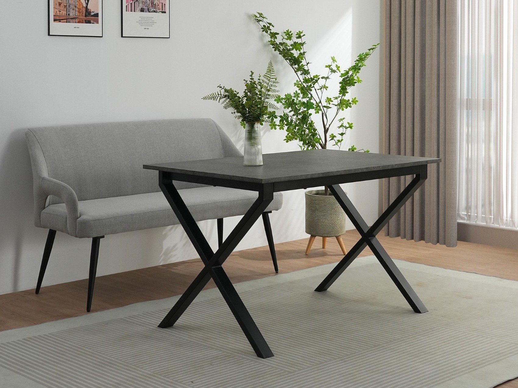 Kárpitozott pad Denton 1556