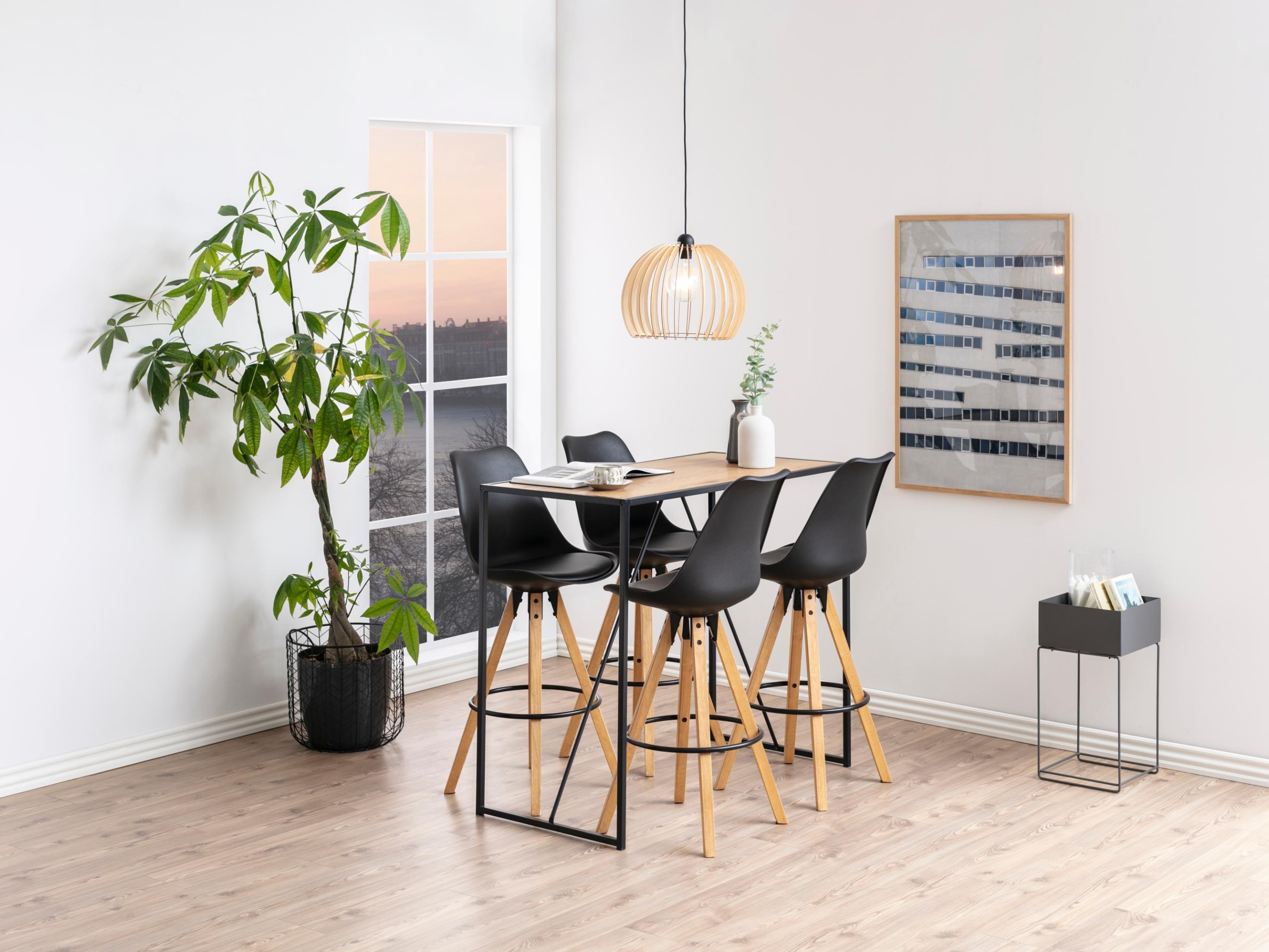 Bárasztal Norsica Sevferi 162 (Fekete + Vad tölgy)