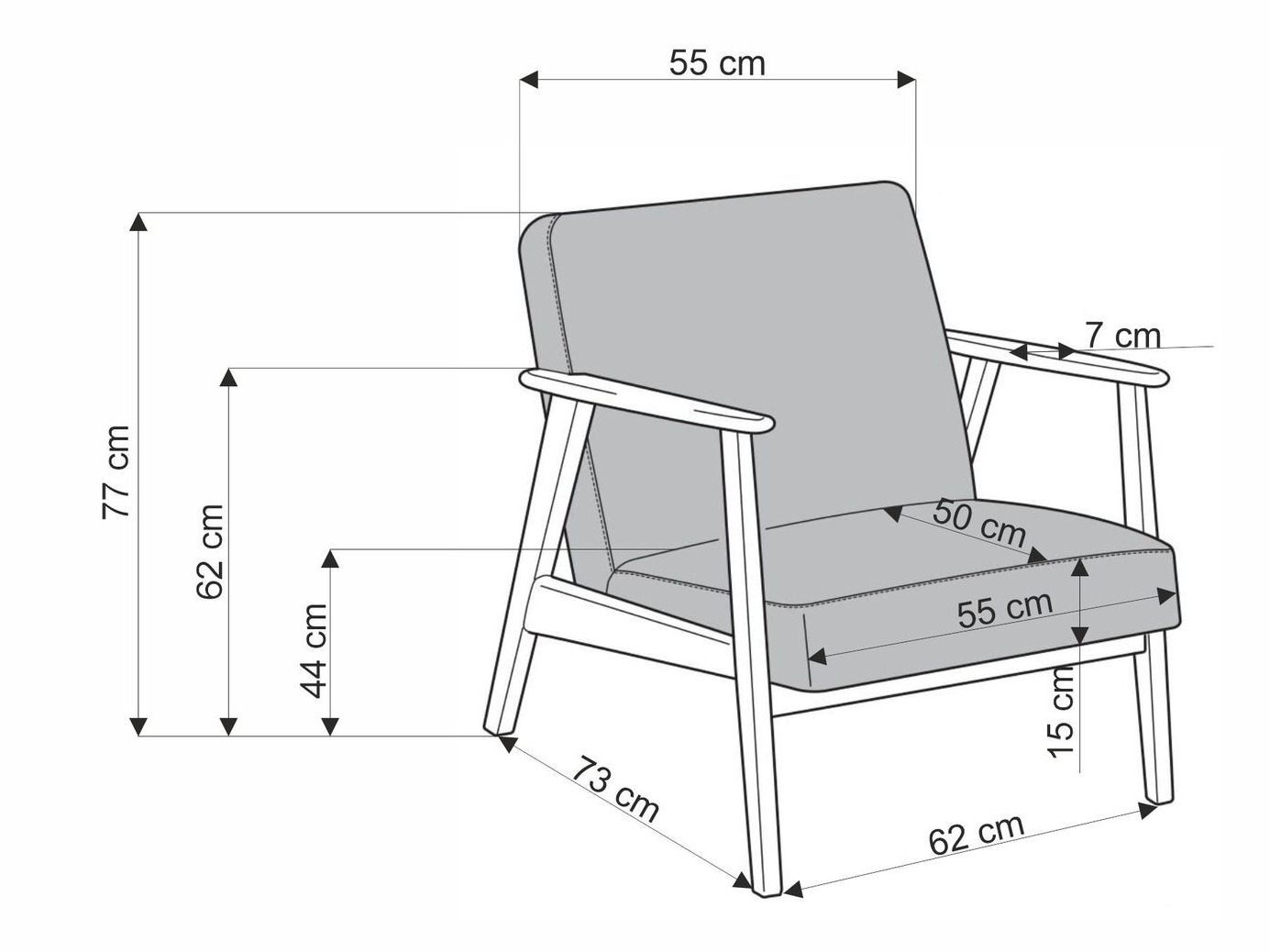 Fotel Houston 2116 (Castel 93)