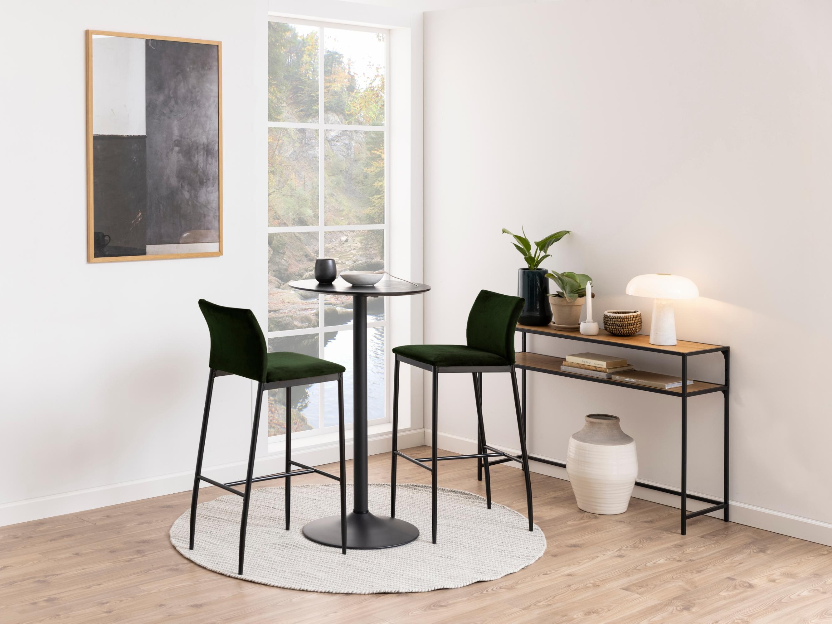 Konzolasztal Norsica Sevferi 126 (Vad tölgy + Fekete)